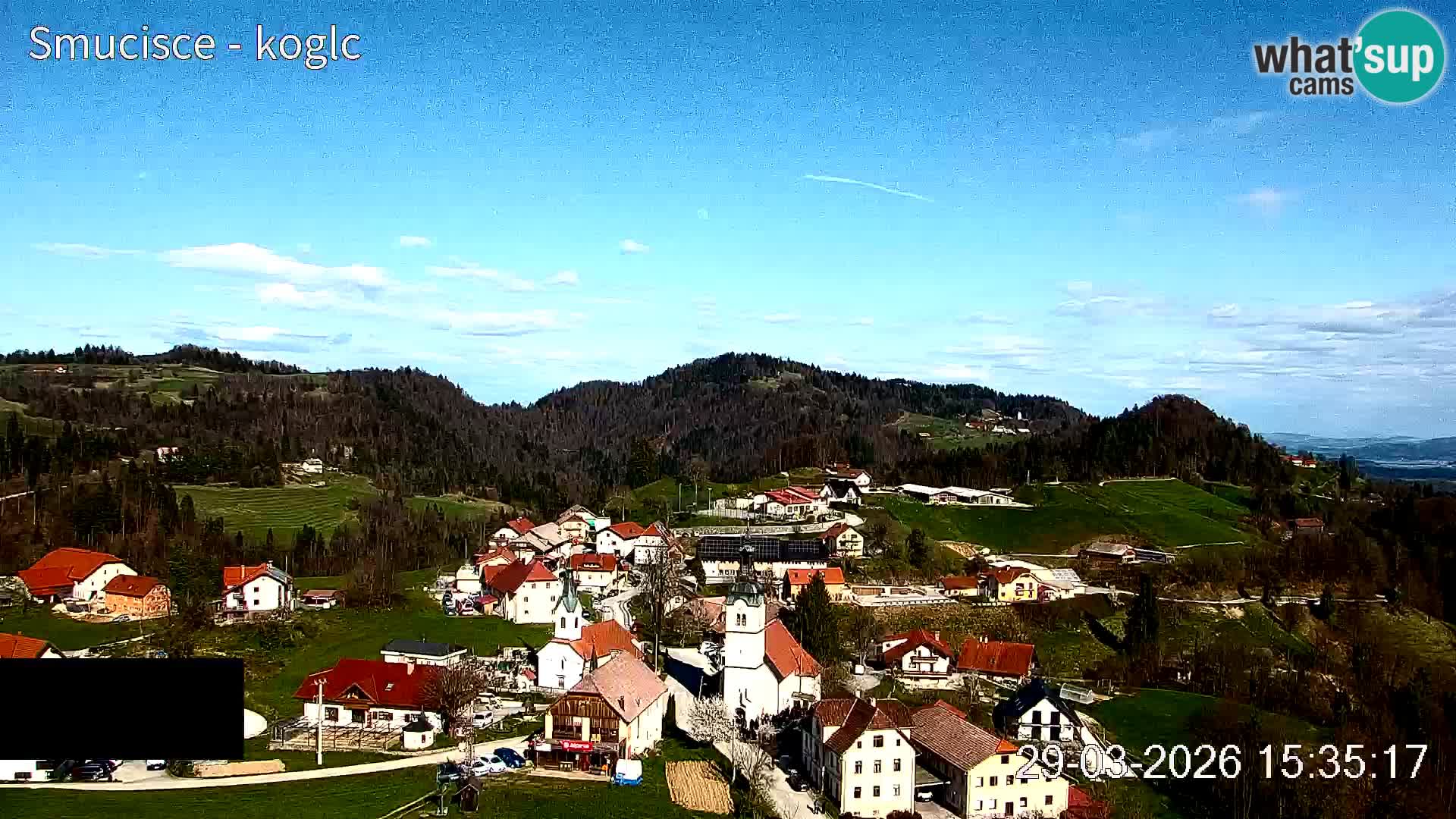 Skikamera Šentjošt – Liveblick auf den oberen Pistenbereich