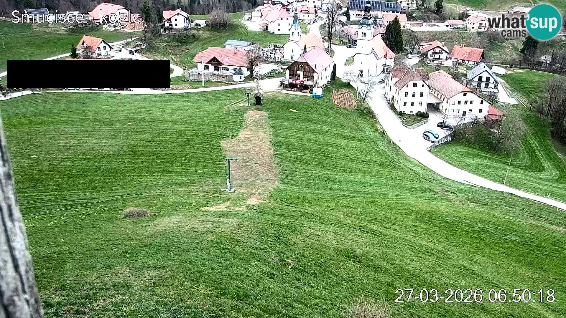 Skikamera Šentjošt – Liveblick auf den oberen Pistenbereich