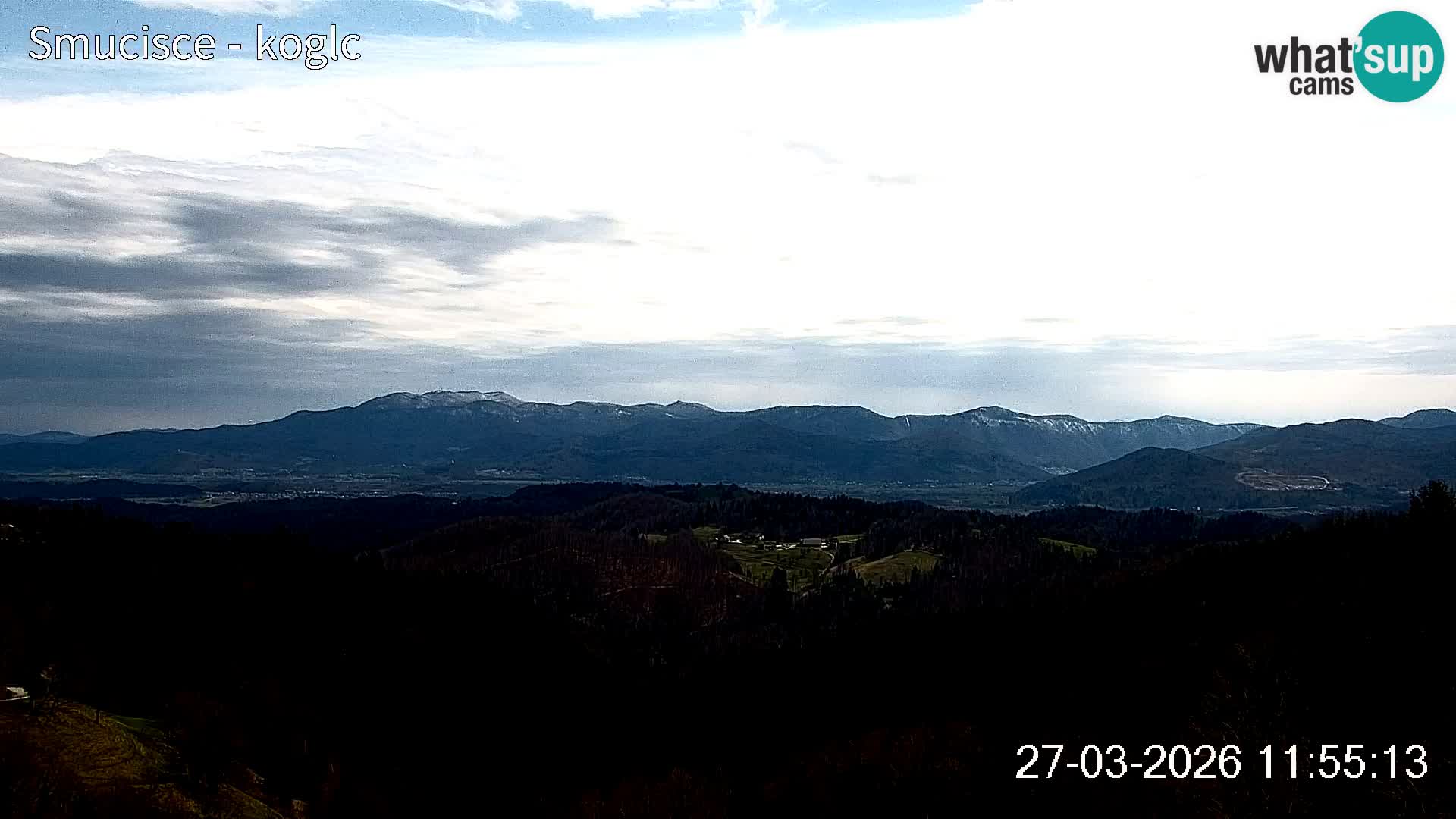 Skikamera Šentjošt – Liveblick auf den oberen Pistenbereich