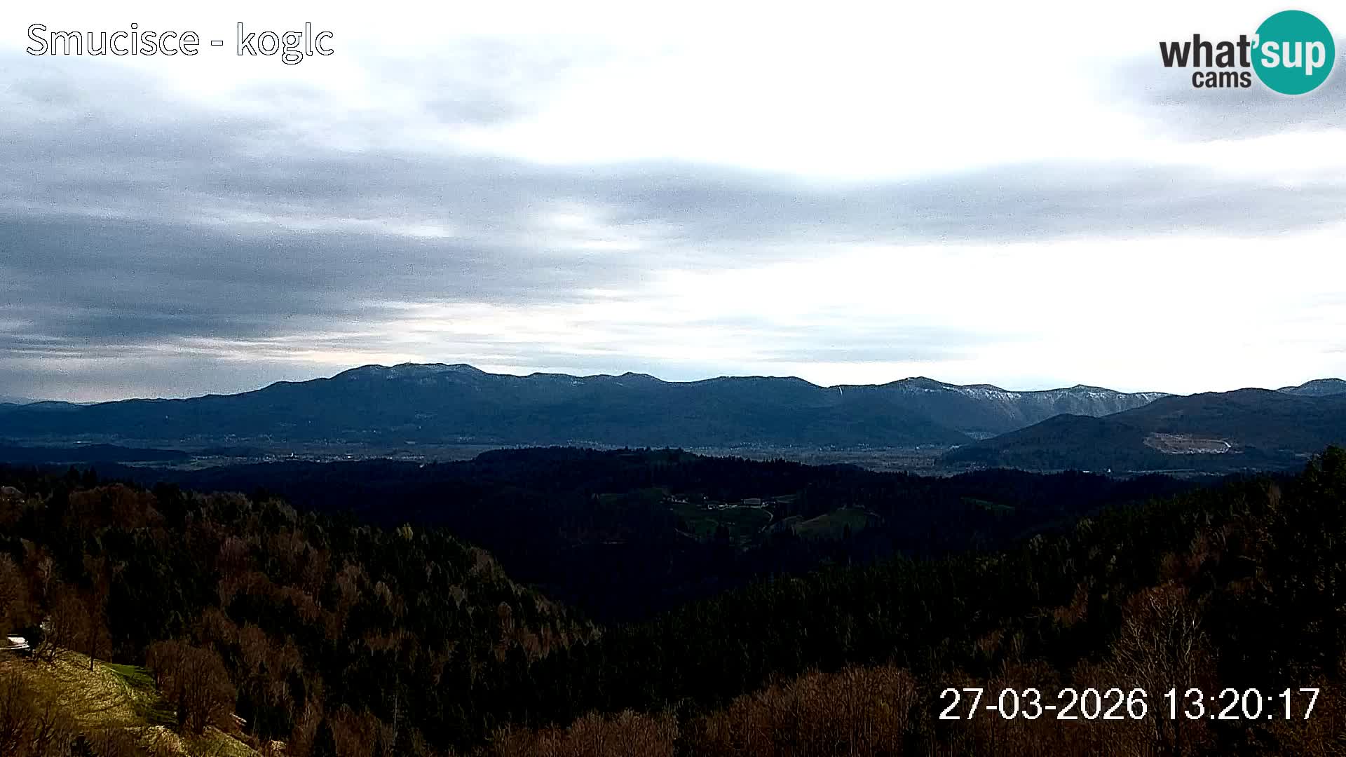 Webcam estación de esquí Šentjošt – Vista en vivo de la pista superior