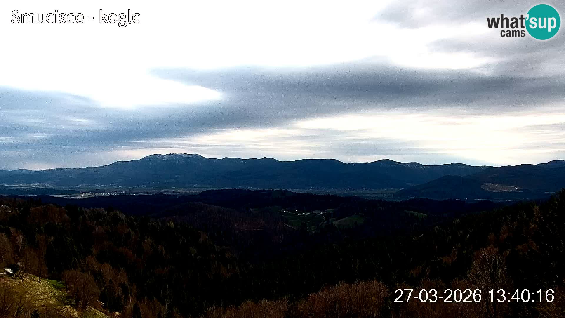 Skikamera Šentjošt – Liveblick auf den oberen Pistenbereich