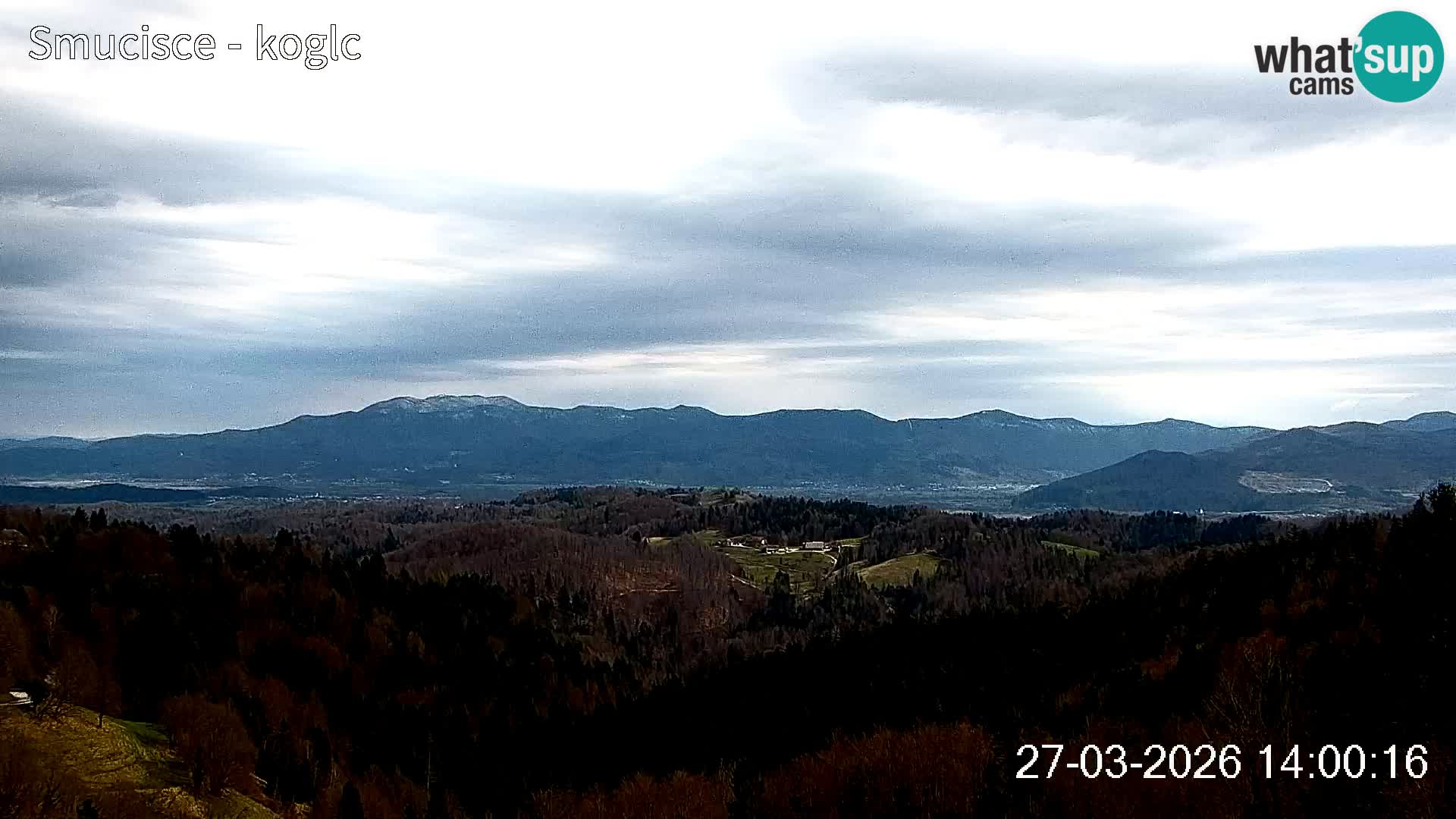 Webcam station de ski Šentjošt – Vue en direct des pistes supérieures
