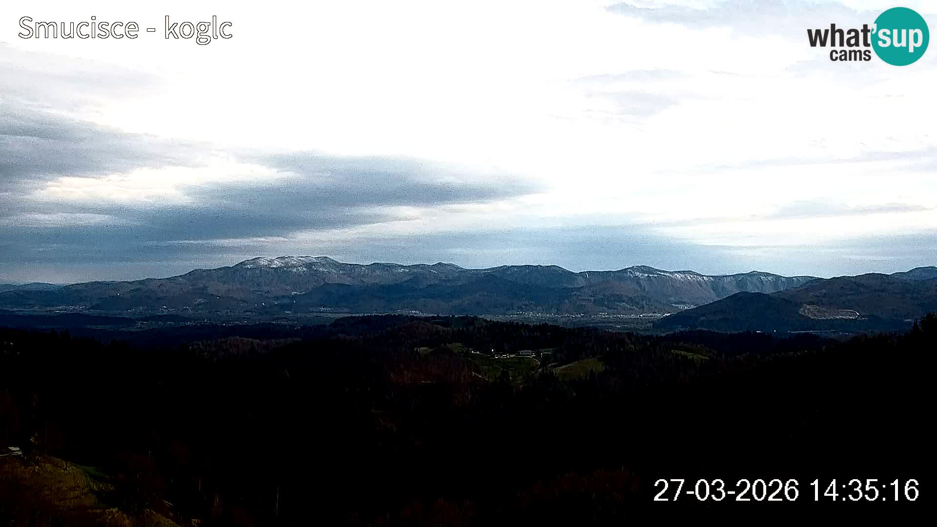 Šentjošt Ski Webcam – Upper Slope Live View