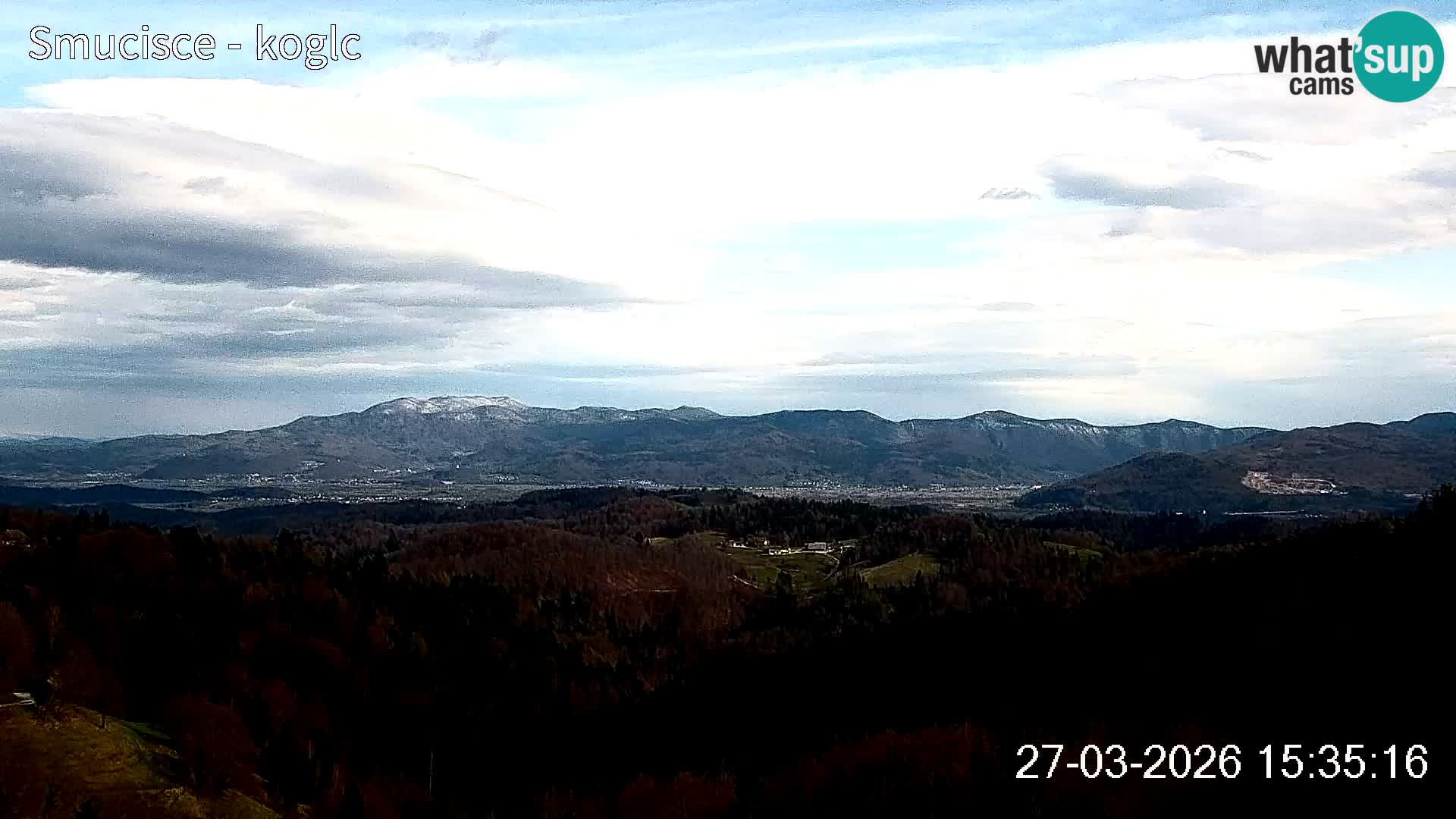 Webcam station de ski Šentjošt – Vue en direct des pistes supérieures