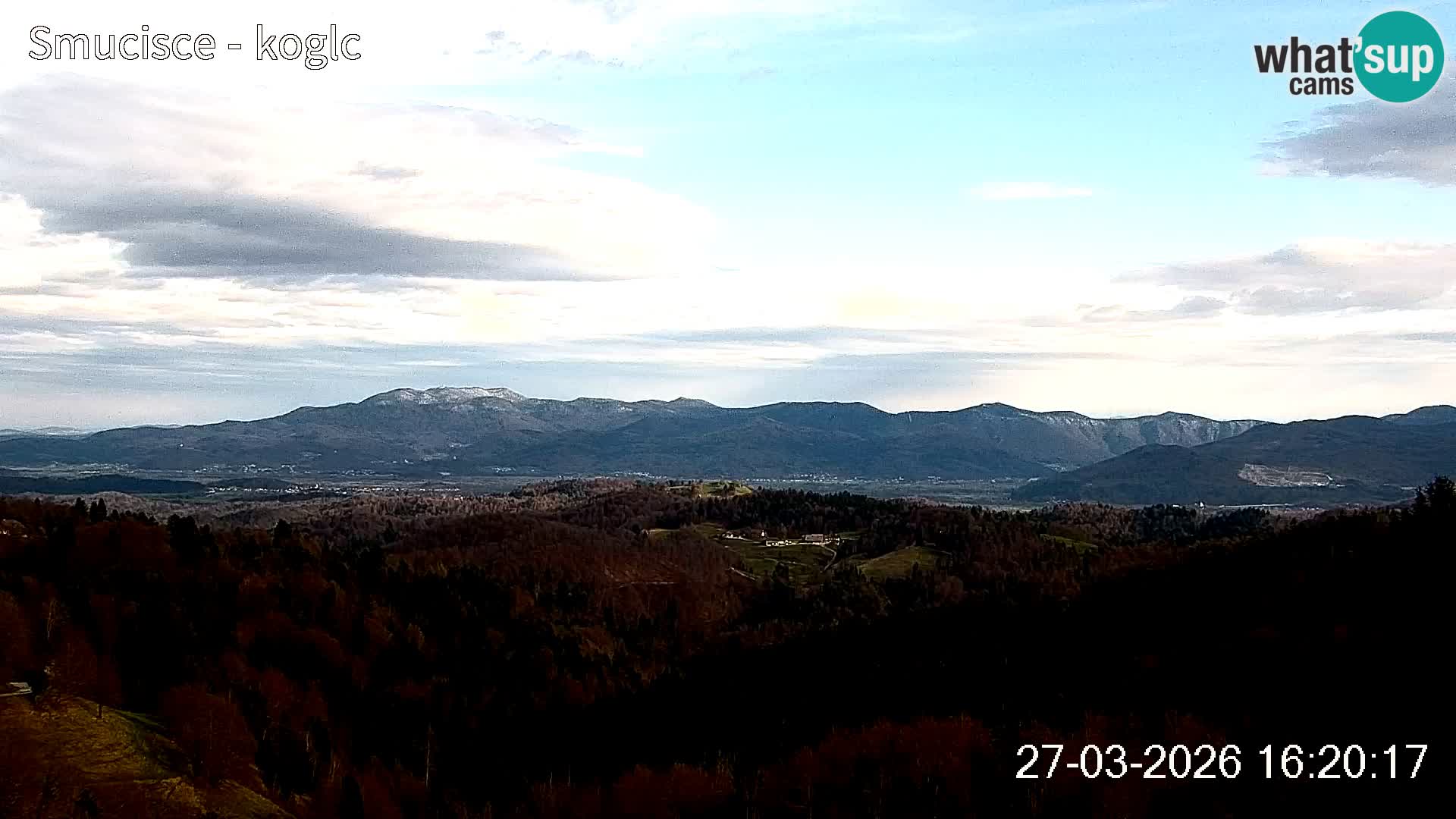 Webcam estación de esquí Šentjošt – Vista en vivo de la pista superior