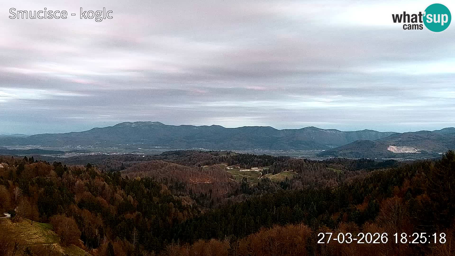 Webcam estación de esquí Šentjošt – Vista en vivo de la pista superior