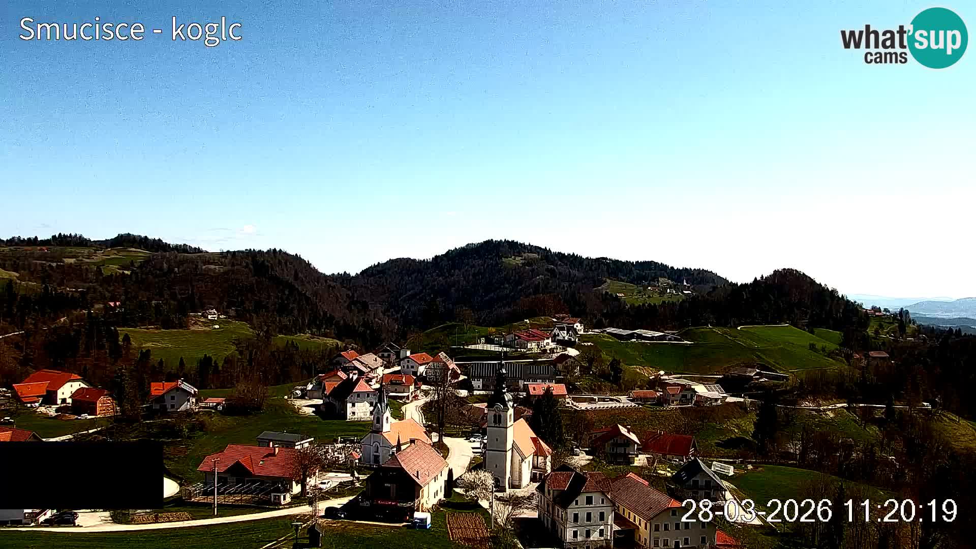 Skikamera Šentjošt – Liveblick auf den oberen Pistenbereich