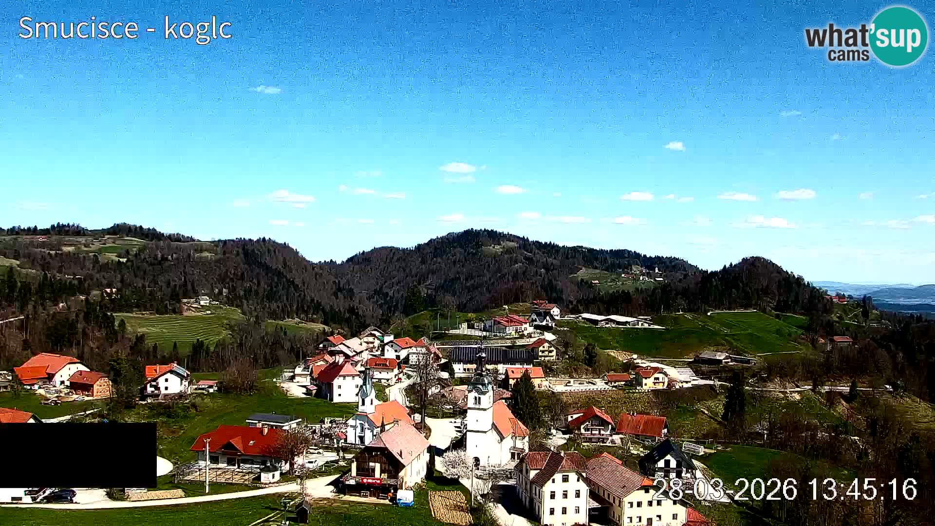 Skikamera Šentjošt – Liveblick auf den oberen Pistenbereich