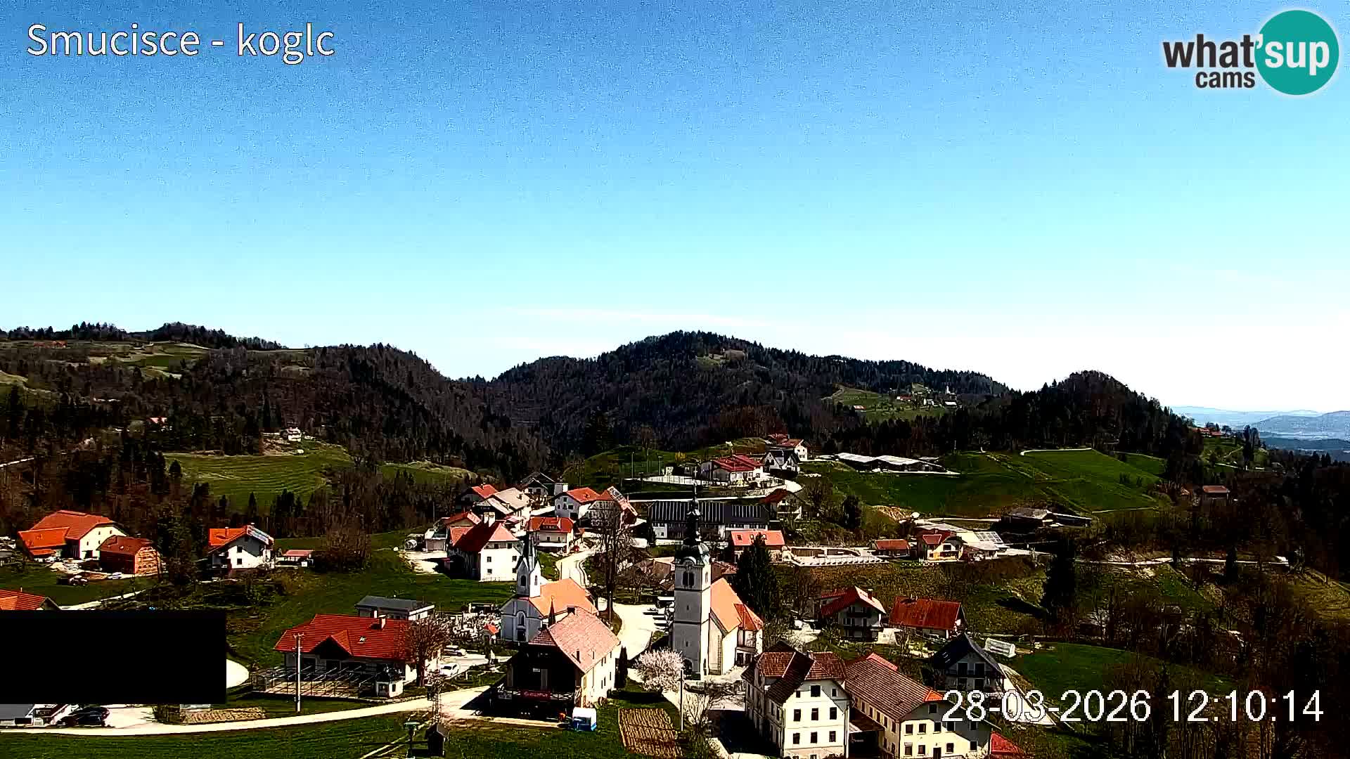 Webcam estación de esquí Šentjošt – Vista en vivo de la pista superior