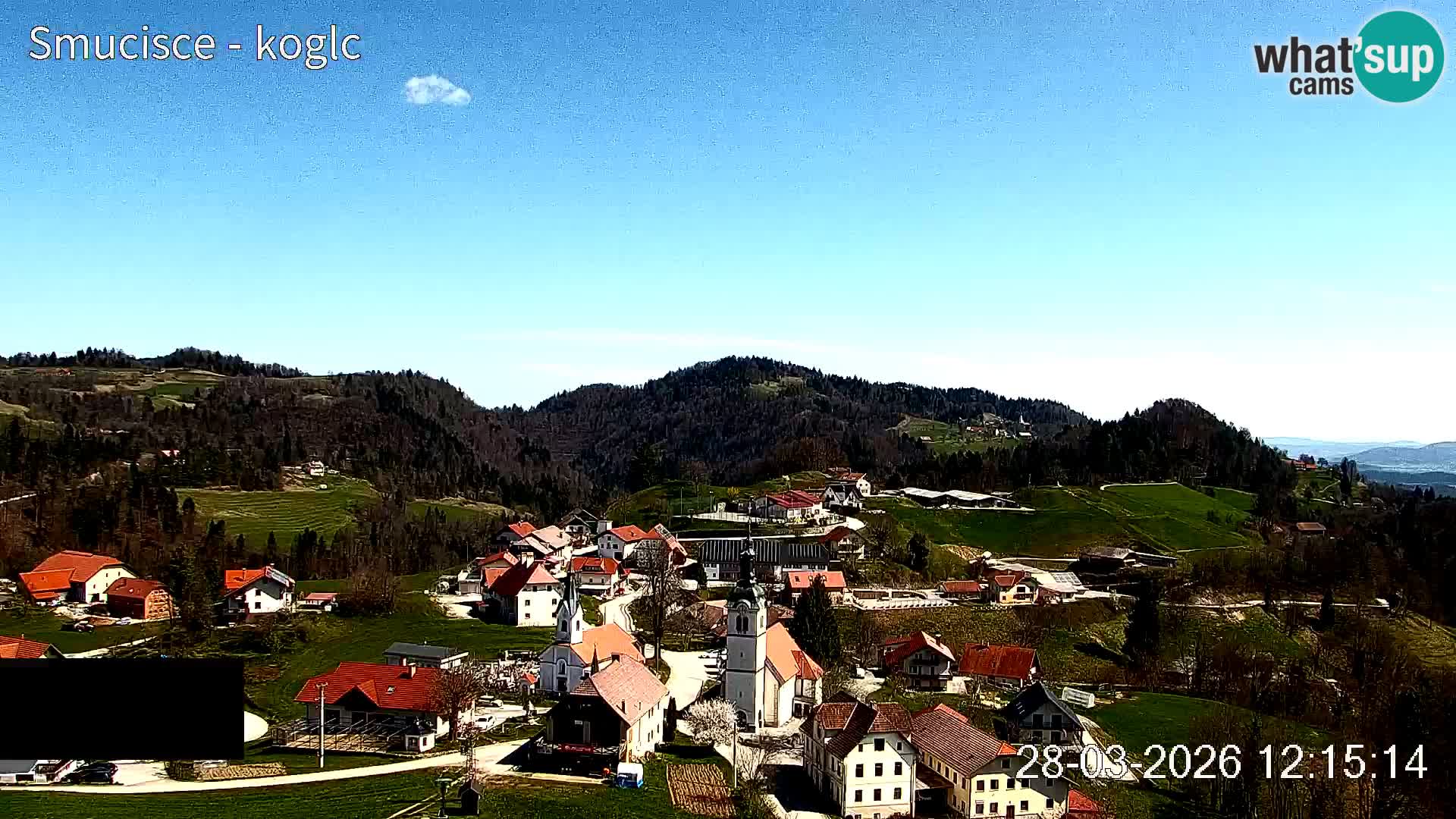 Webcam station de ski Šentjošt – Vue en direct des pistes supérieures