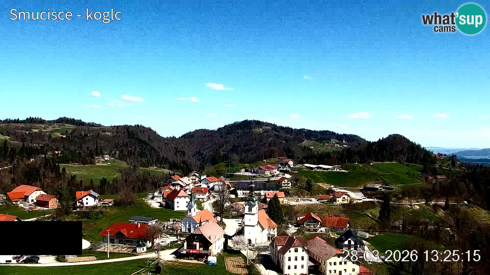 Skikamera Šentjošt – Liveblick auf den oberen Pistenbereich