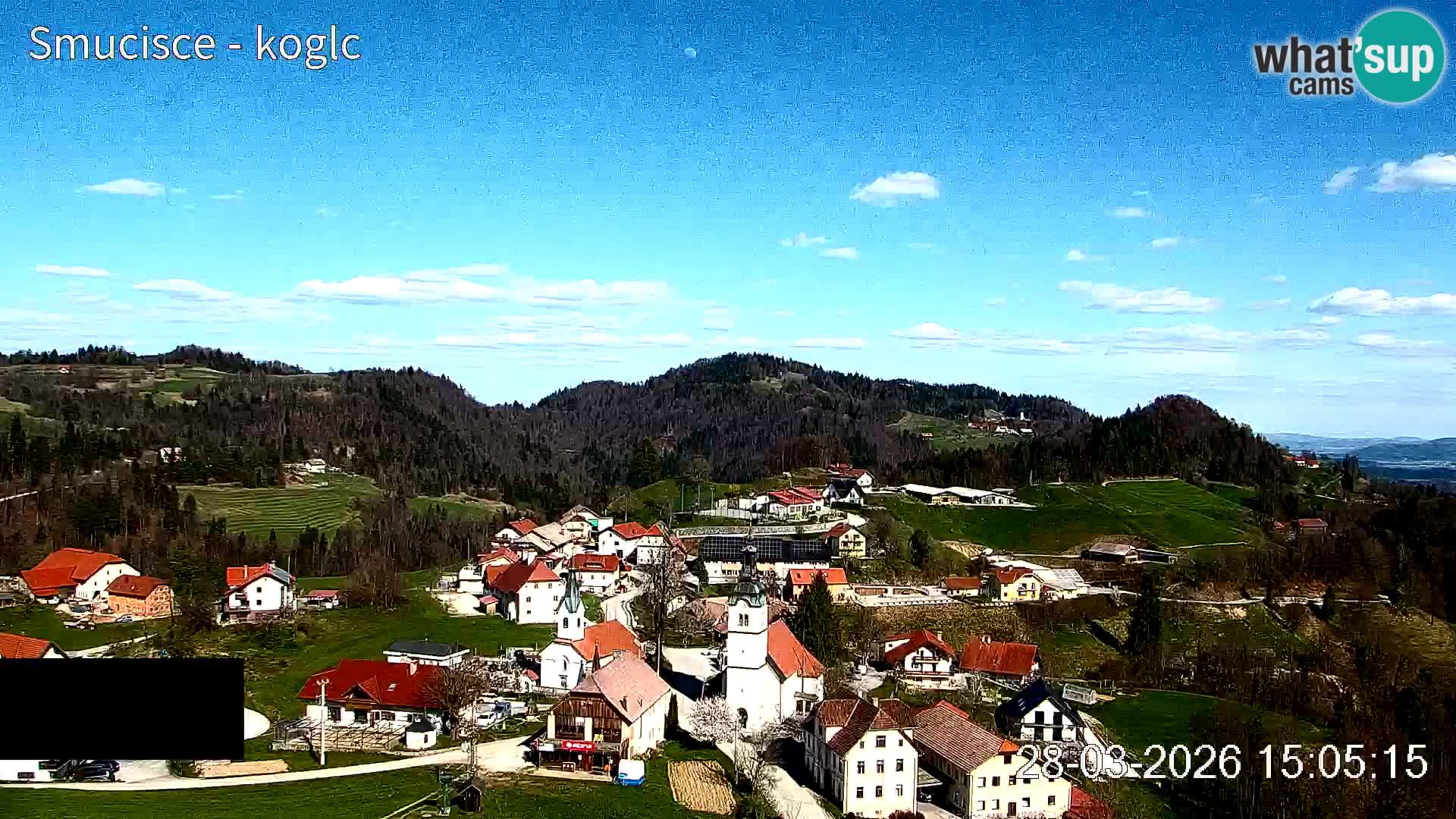 Skikamera Šentjošt – Liveblick auf den oberen Pistenbereich