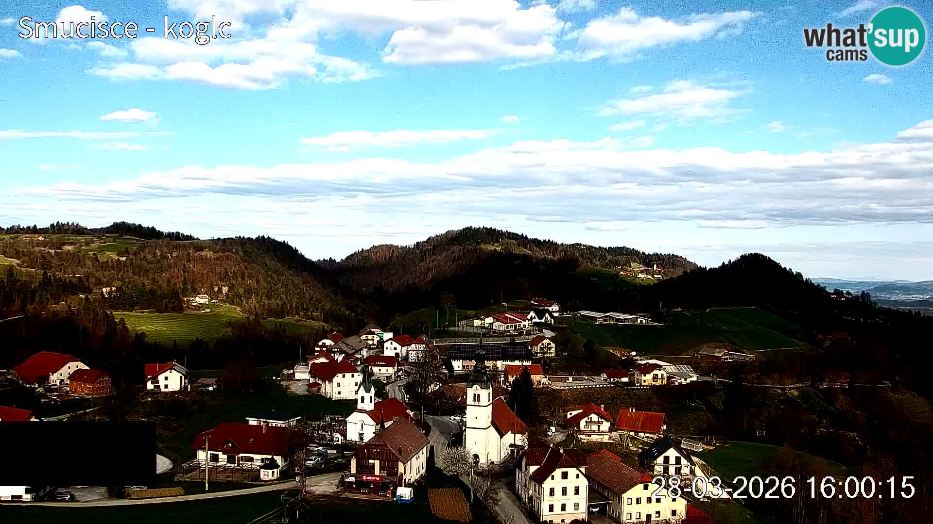 Spletna kamera Šentjošt smučišče – Pogled v živo na zgornji del proge