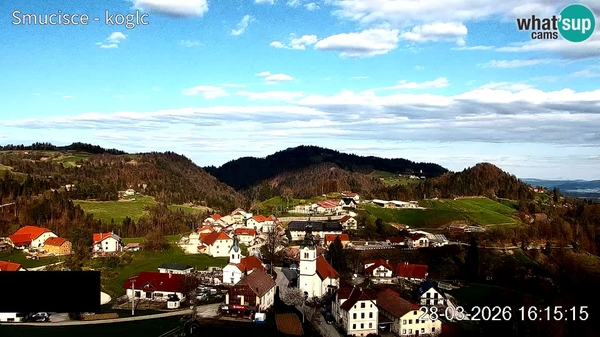 Web kamera Šentjošt skijalište – Pogled uživo na gornji dio staze