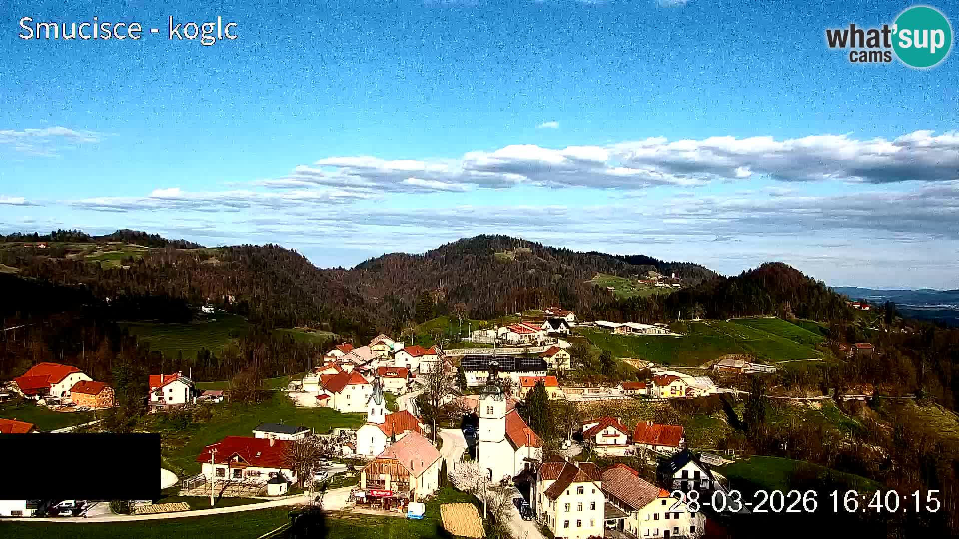 Skikamera Šentjošt – Liveblick auf den oberen Pistenbereich