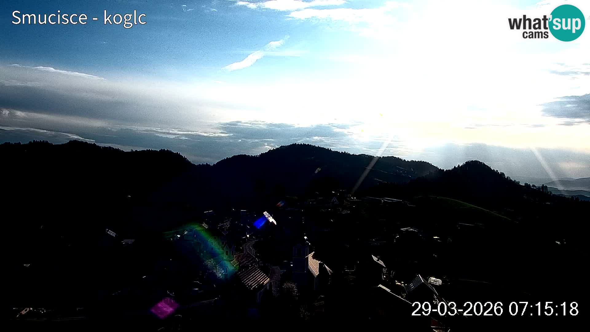 Skikamera Šentjošt – Liveblick auf den oberen Pistenbereich