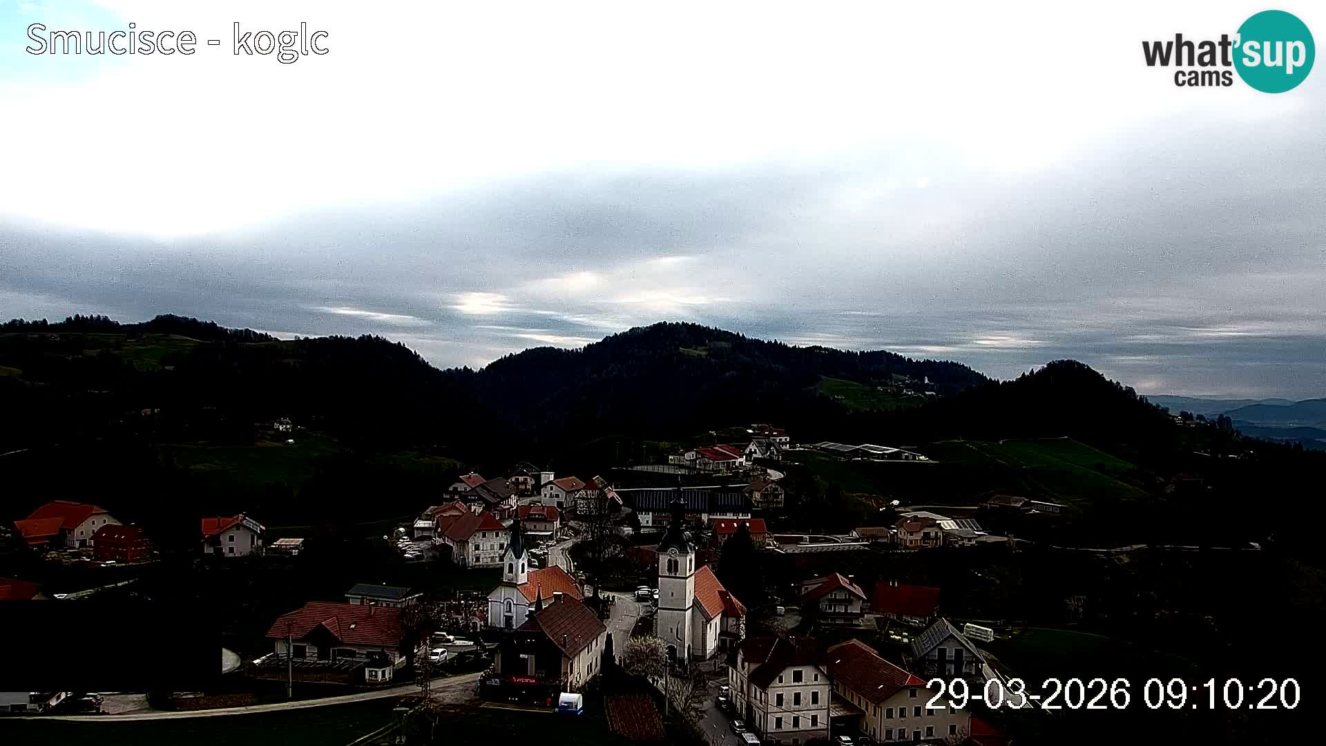 Skikamera Šentjošt – Liveblick auf den oberen Pistenbereich