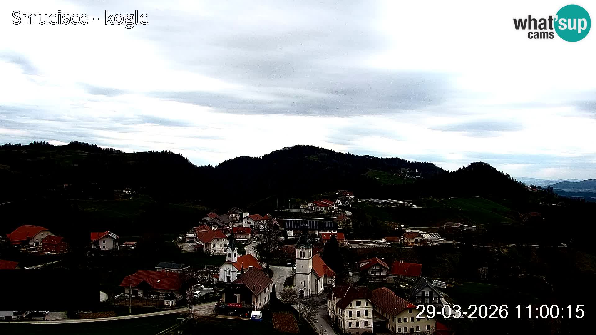 Webcam station de ski Šentjošt – Vue en direct des pistes supérieures