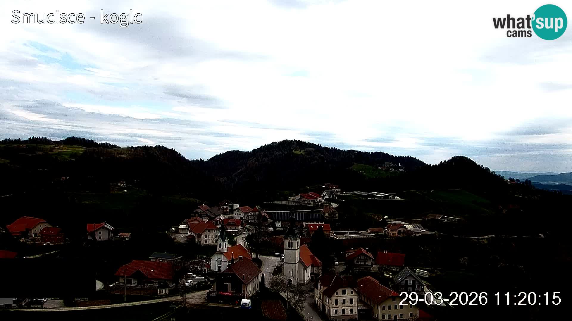 Web kamera Šentjošt skijalište – Pogled uživo na gornji dio staze