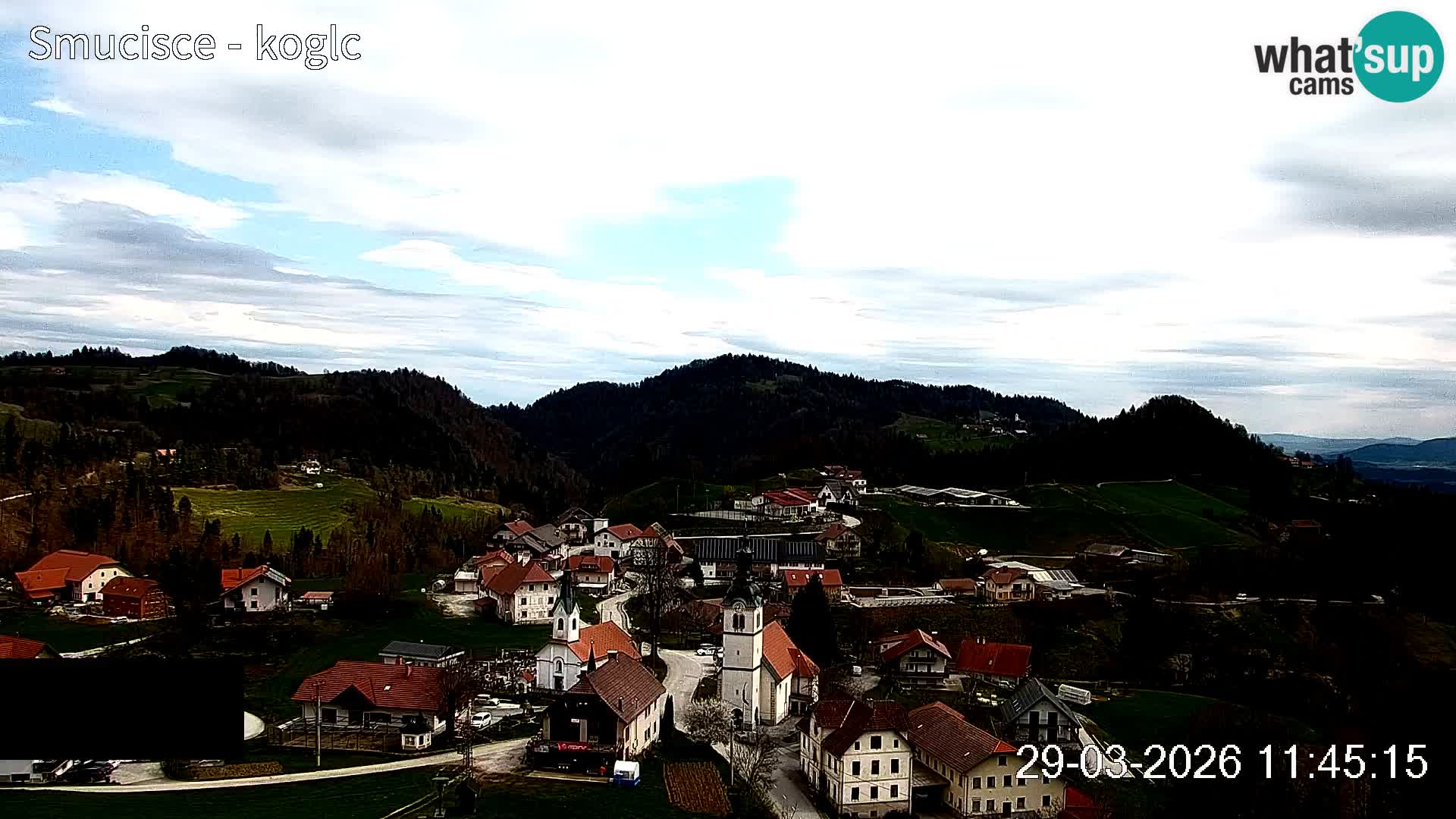 Webcam estación de esquí Šentjošt – Vista en vivo de la pista superior