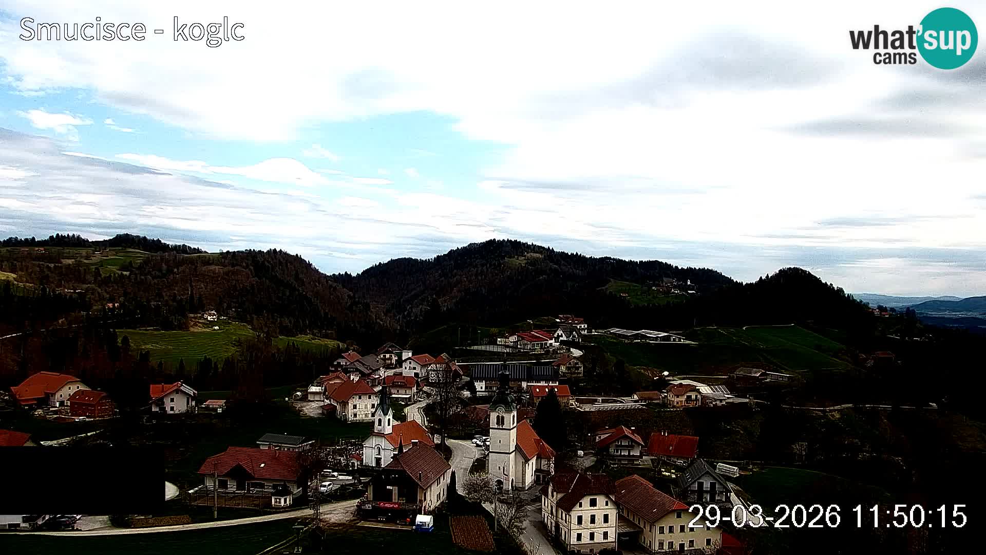 Webcam estación de esquí Šentjošt – Vista en vivo de la pista superior