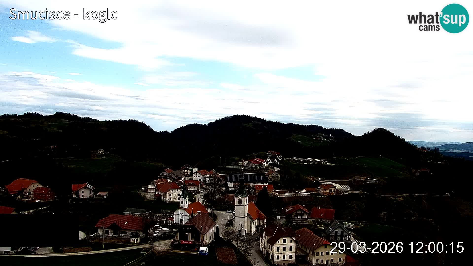 Web kamera Šentjošt skijalište – Pogled uživo na gornji dio staze