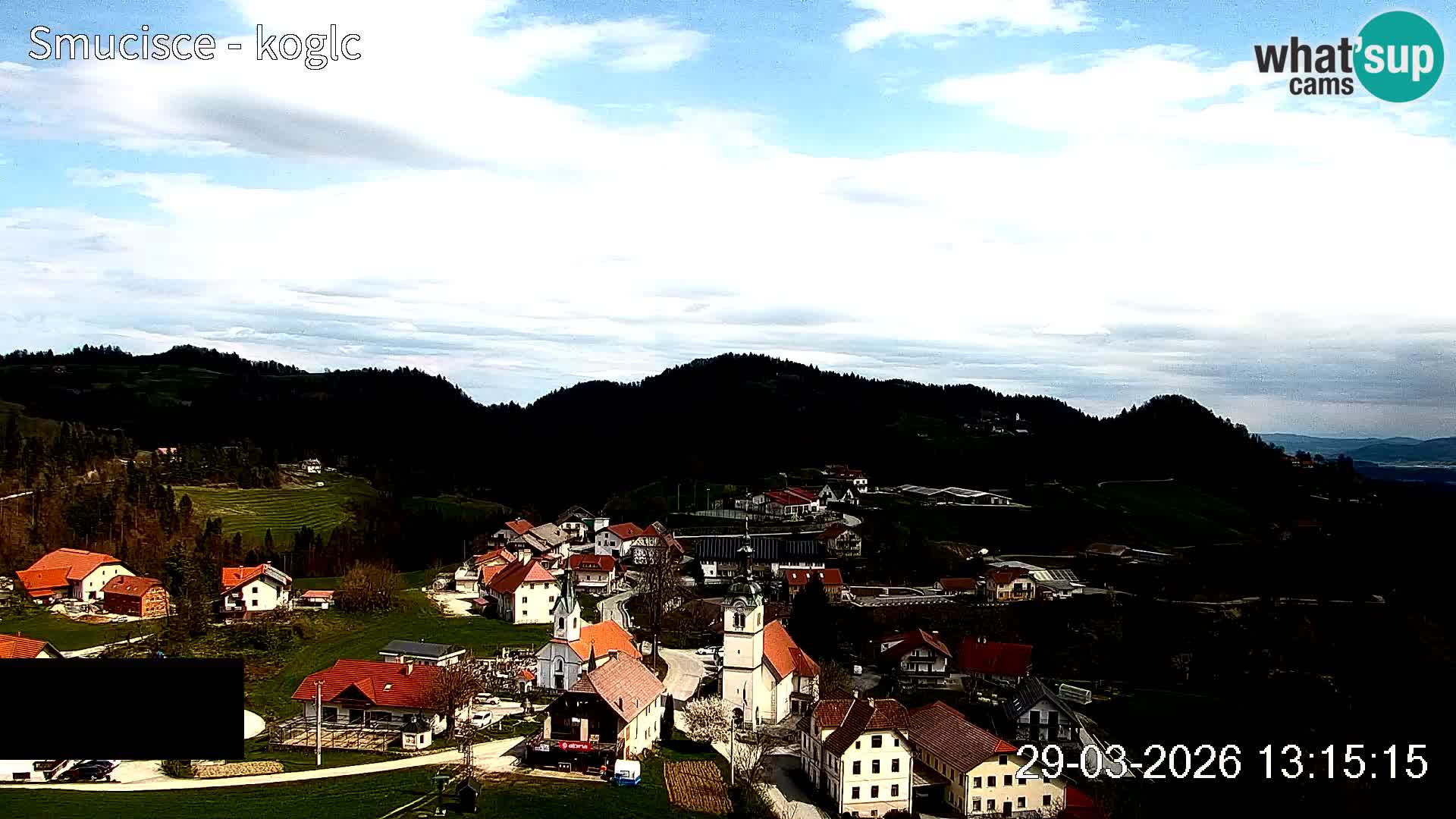 Skikamera Šentjošt – Liveblick auf den oberen Pistenbereich