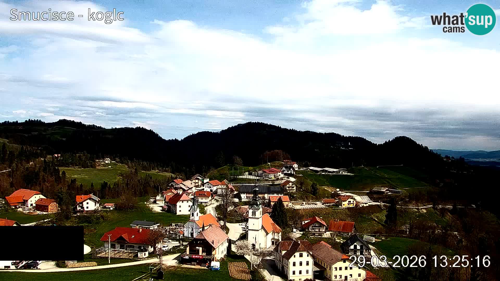 Webcam station de ski Šentjošt – Vue en direct des pistes supérieures