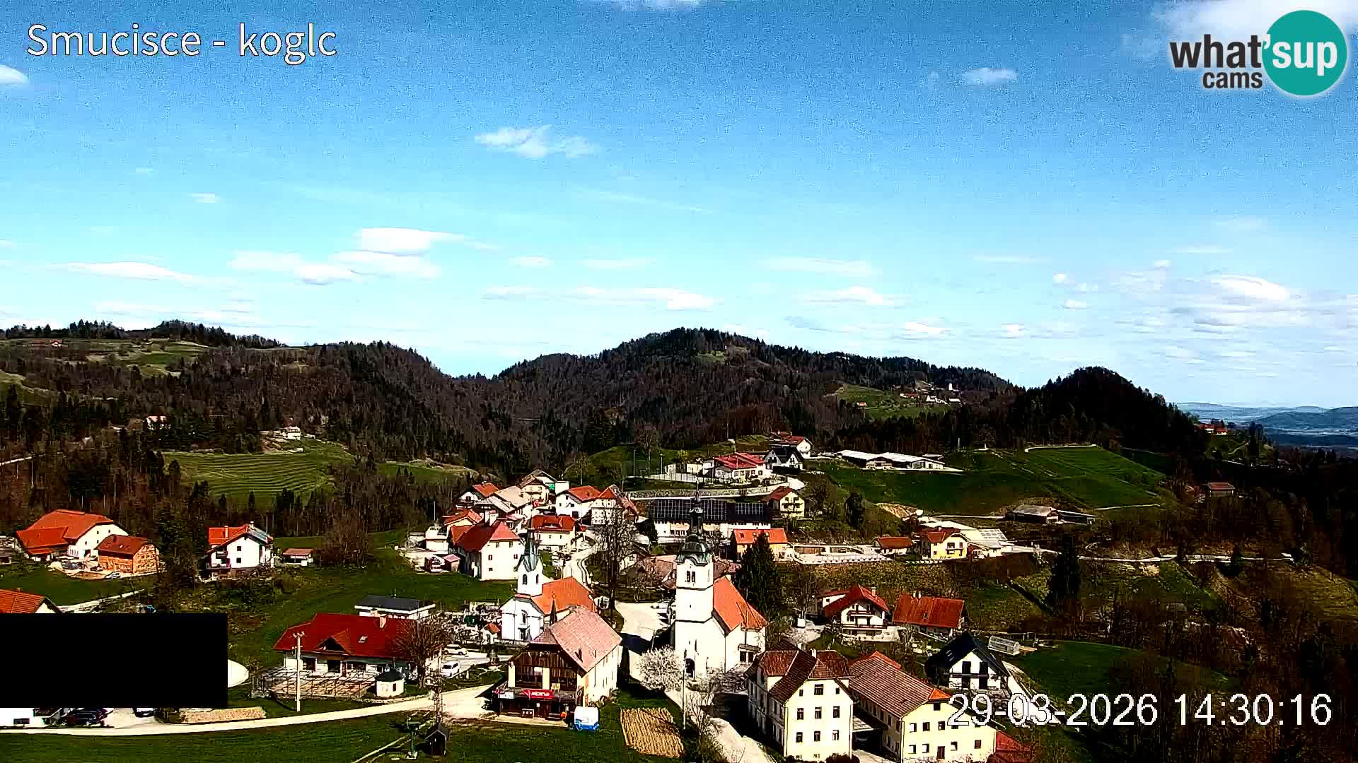 Skikamera Šentjošt – Liveblick auf den oberen Pistenbereich