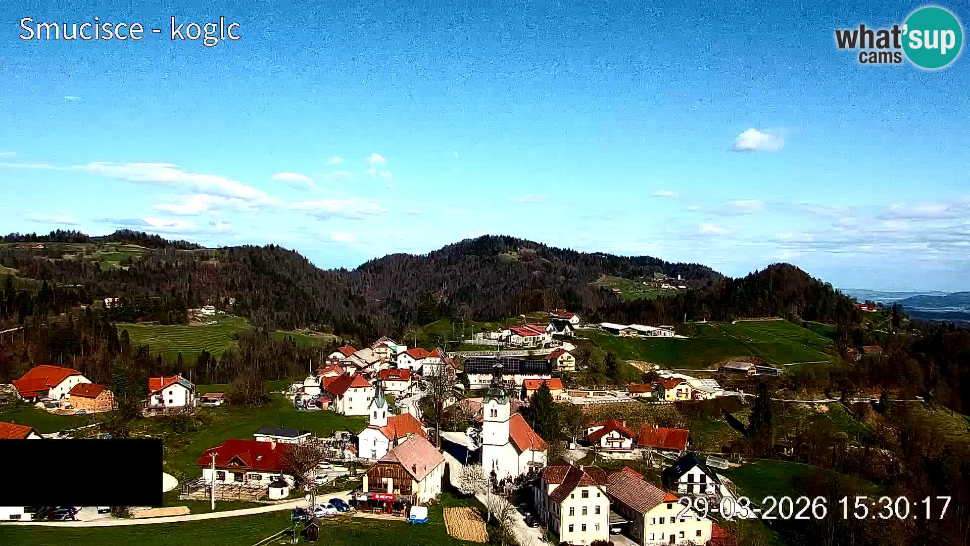 Skikamera Šentjošt – Liveblick auf den oberen Pistenbereich