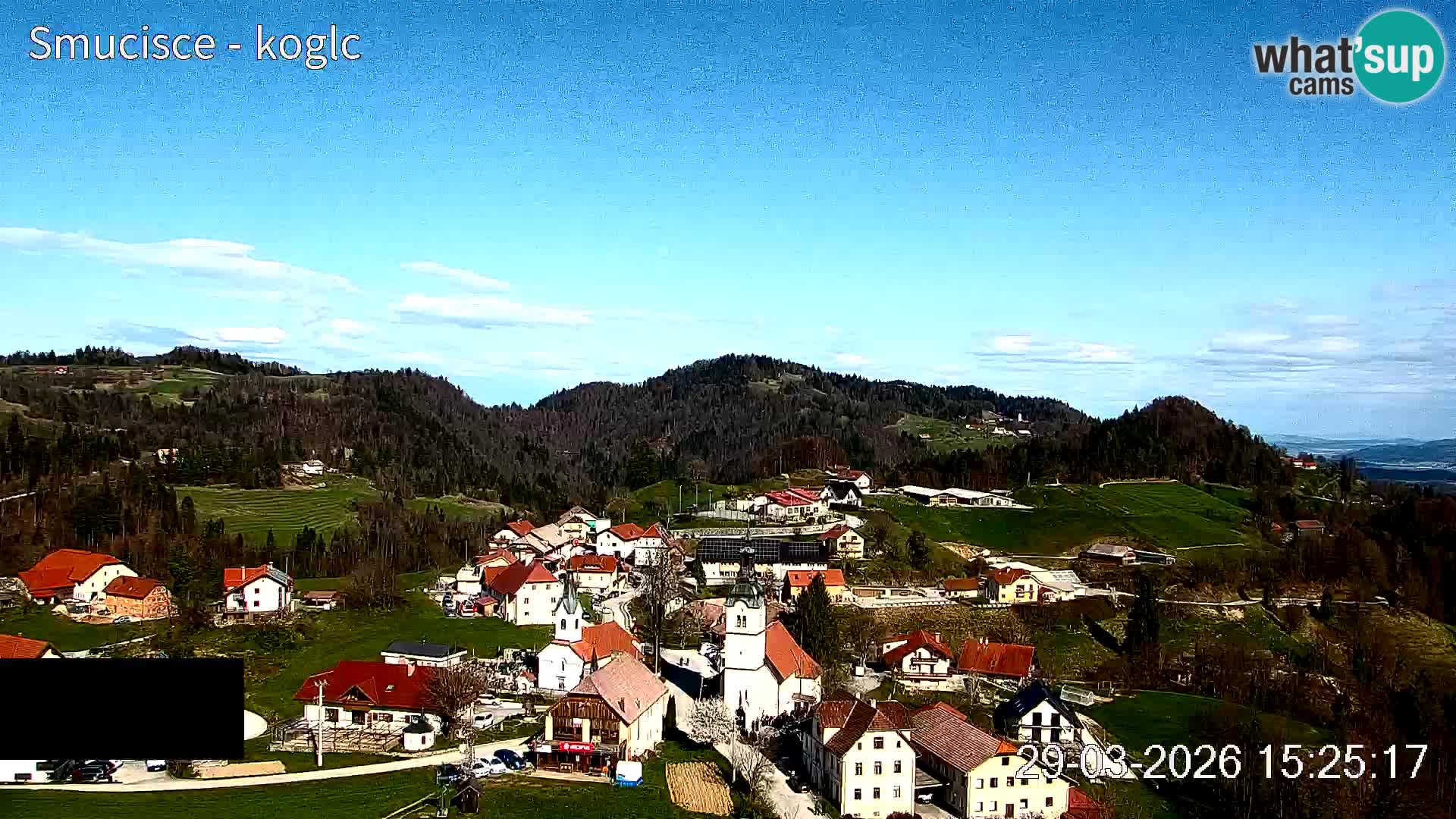 Webcam estación de esquí Šentjošt – Vista en vivo de la pista superior