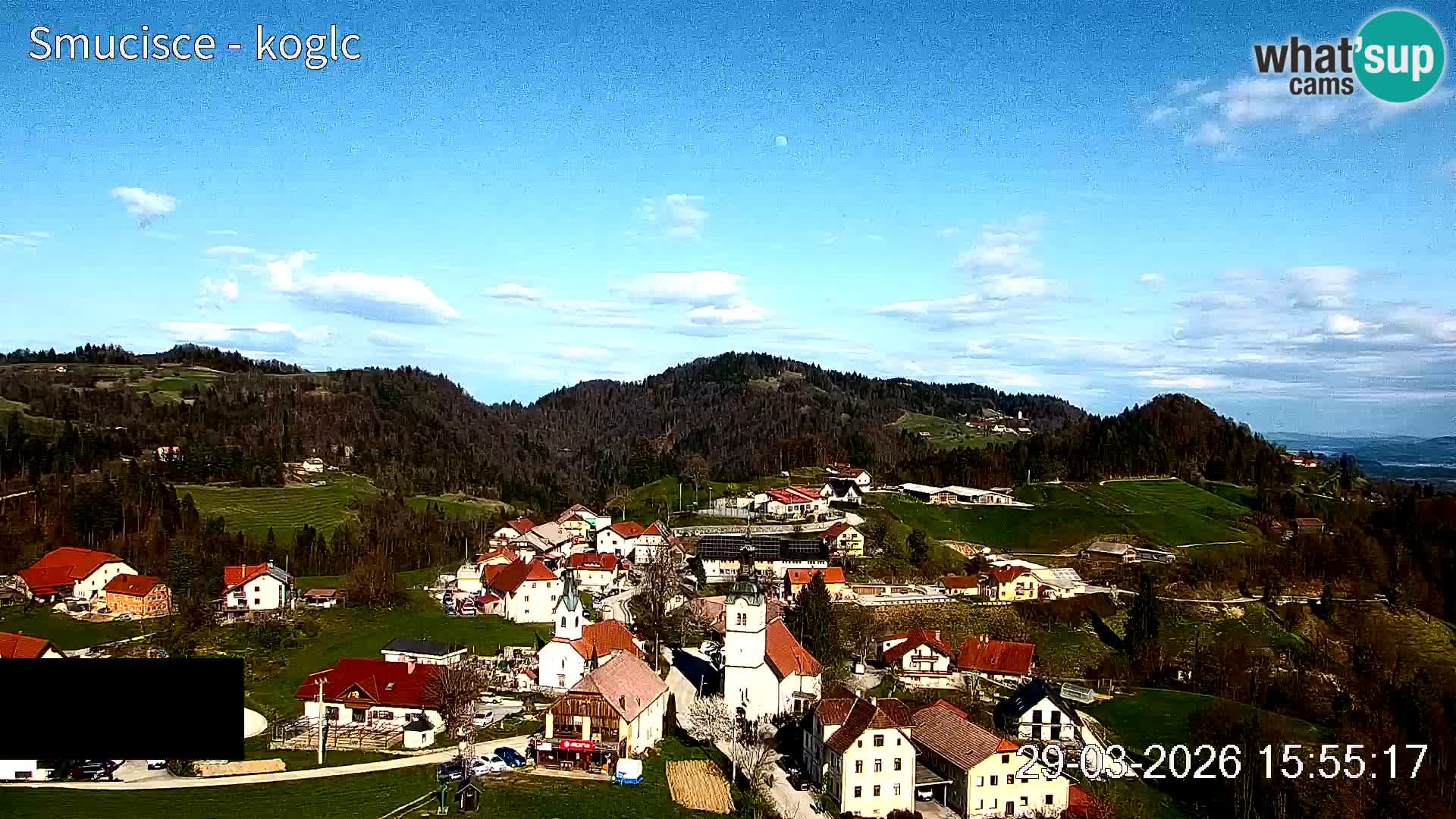 Skikamera Šentjošt – Liveblick auf den oberen Pistenbereich