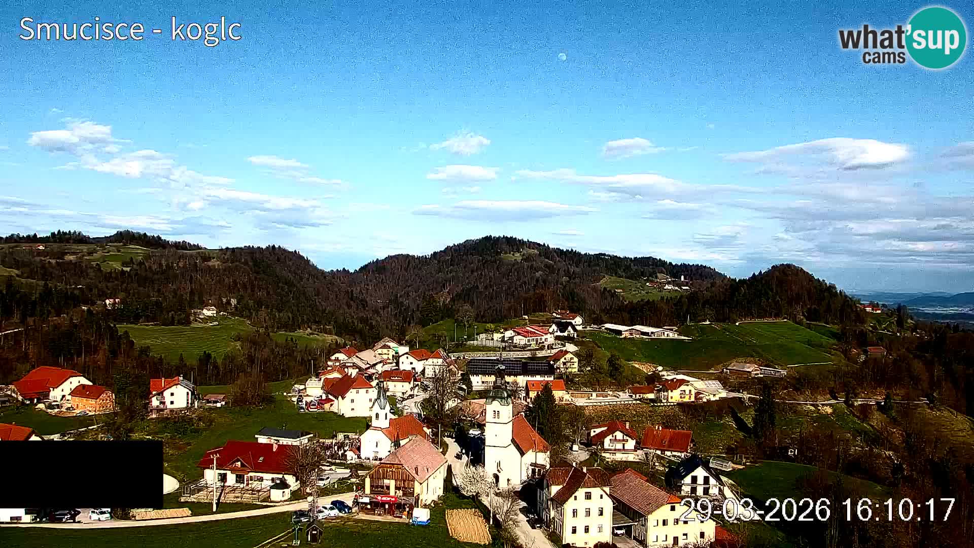 Skikamera Šentjošt – Liveblick auf den oberen Pistenbereich