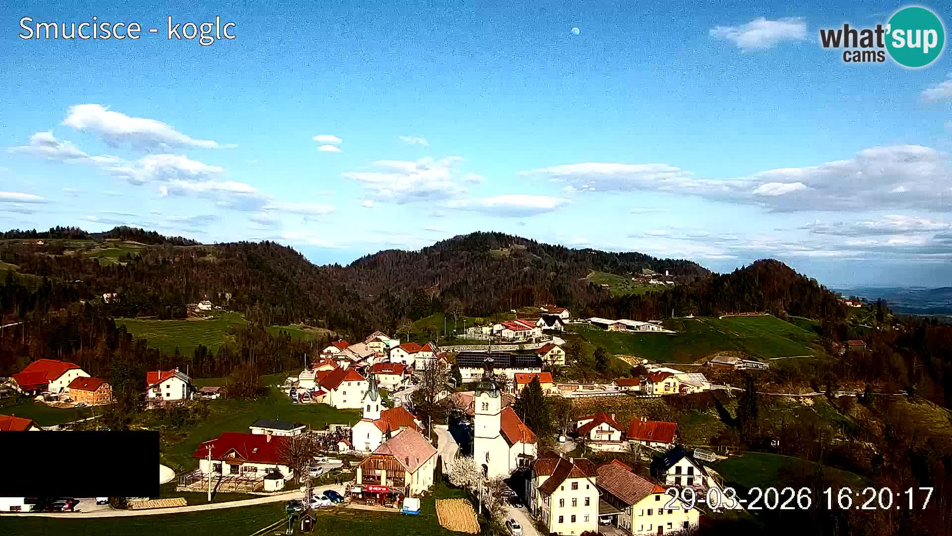 Skikamera Šentjošt – Liveblick auf den oberen Pistenbereich