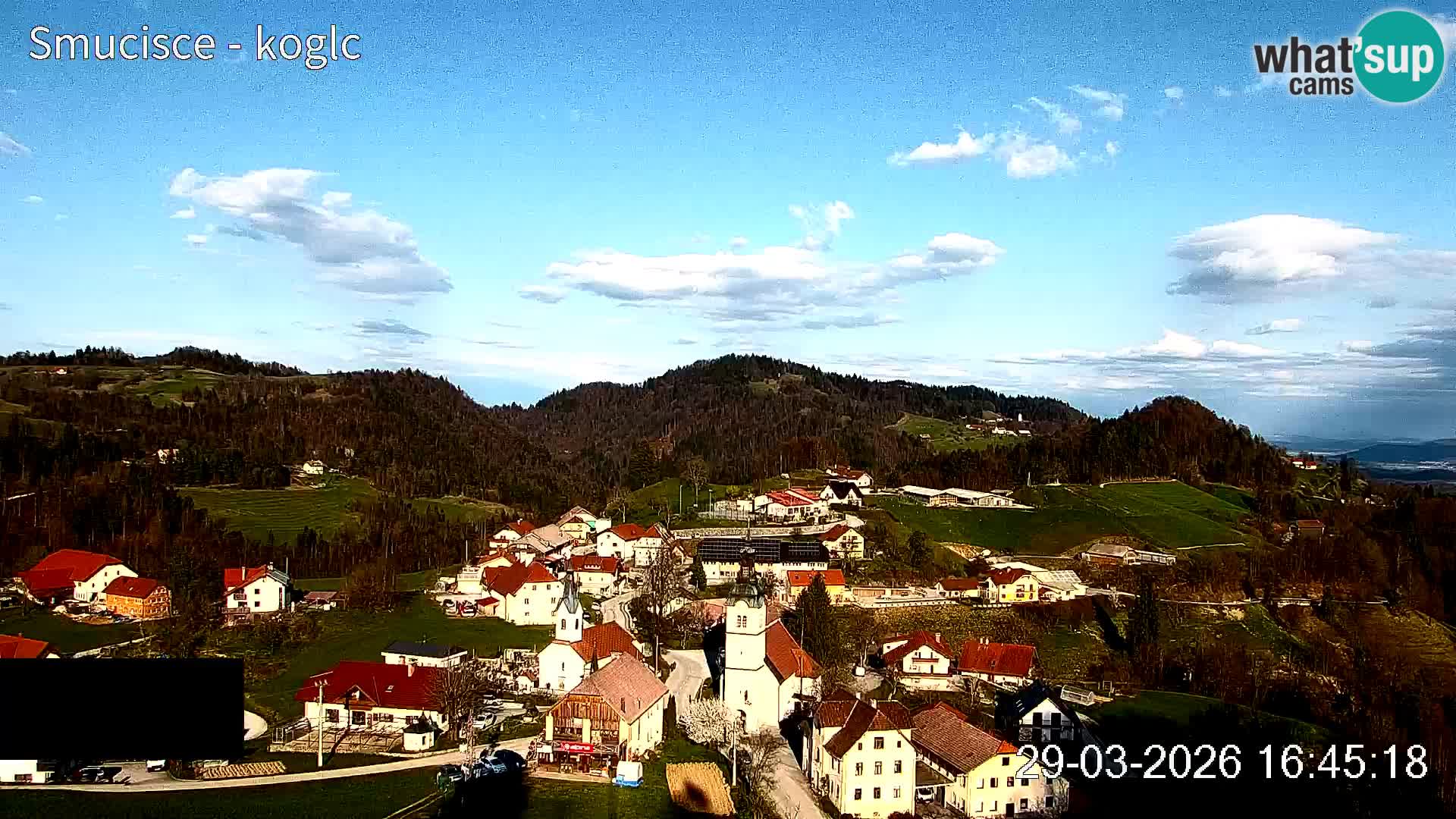 Webcam station de ski Šentjošt – Vue en direct des pistes supérieures