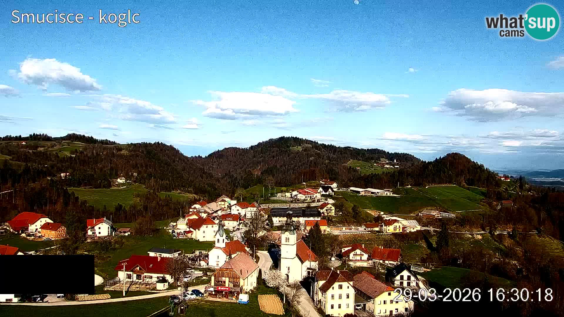 Spletna kamera Šentjošt smučišče – Pogled v živo na zgornji del proge