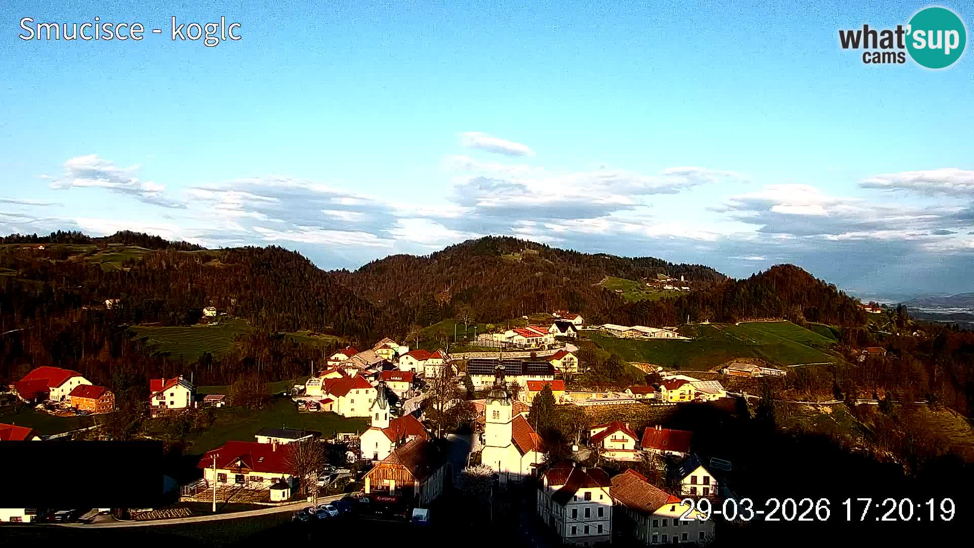 Webcam station de ski Šentjošt – Vue en direct des pistes supérieures
