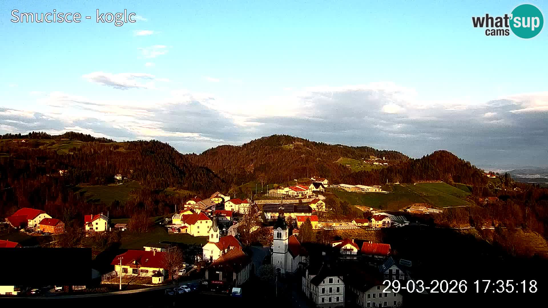 Skikamera Šentjošt – Liveblick auf den oberen Pistenbereich