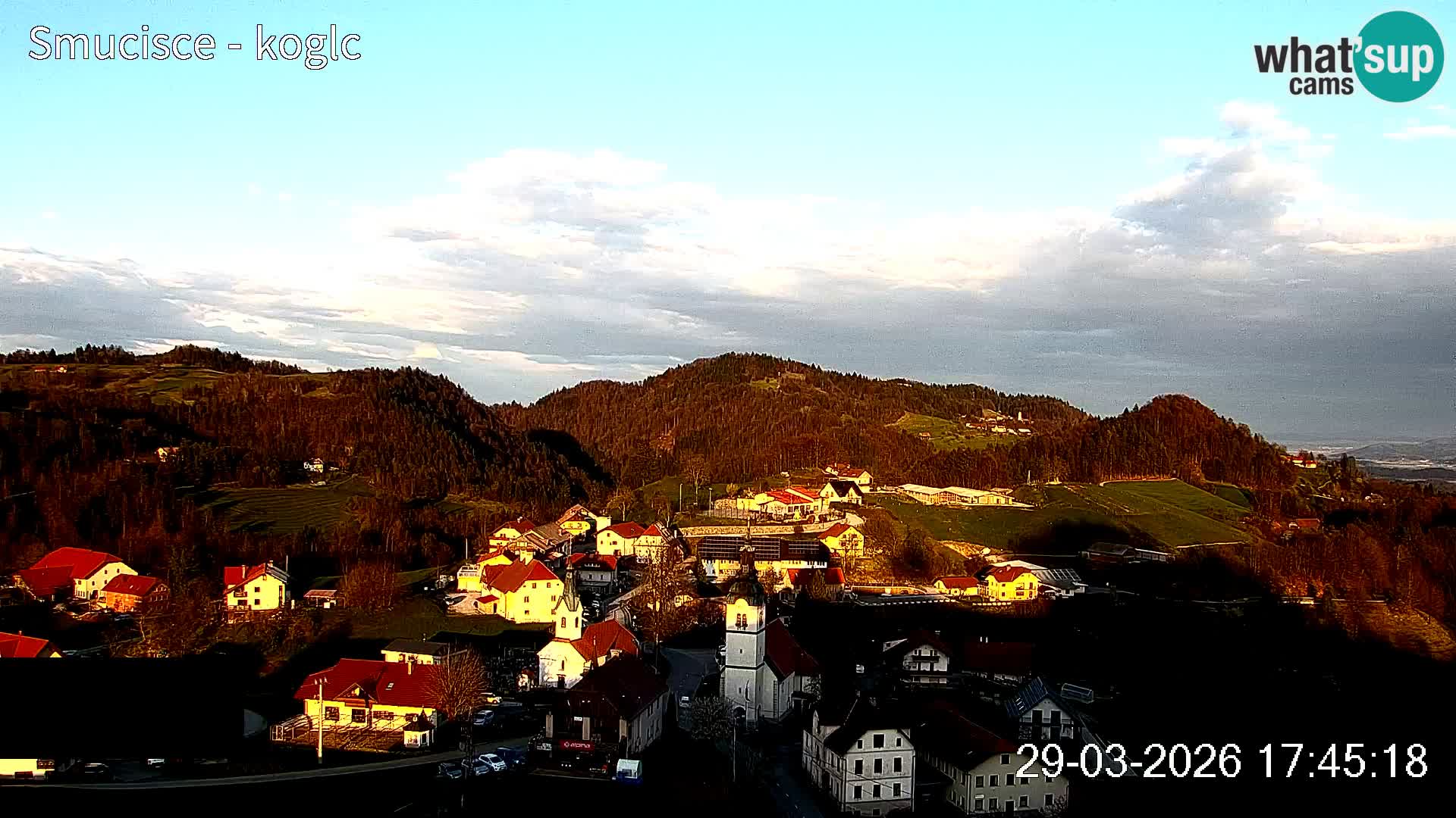 Web kamera Šentjošt skijalište – Pogled uživo na gornji dio staze