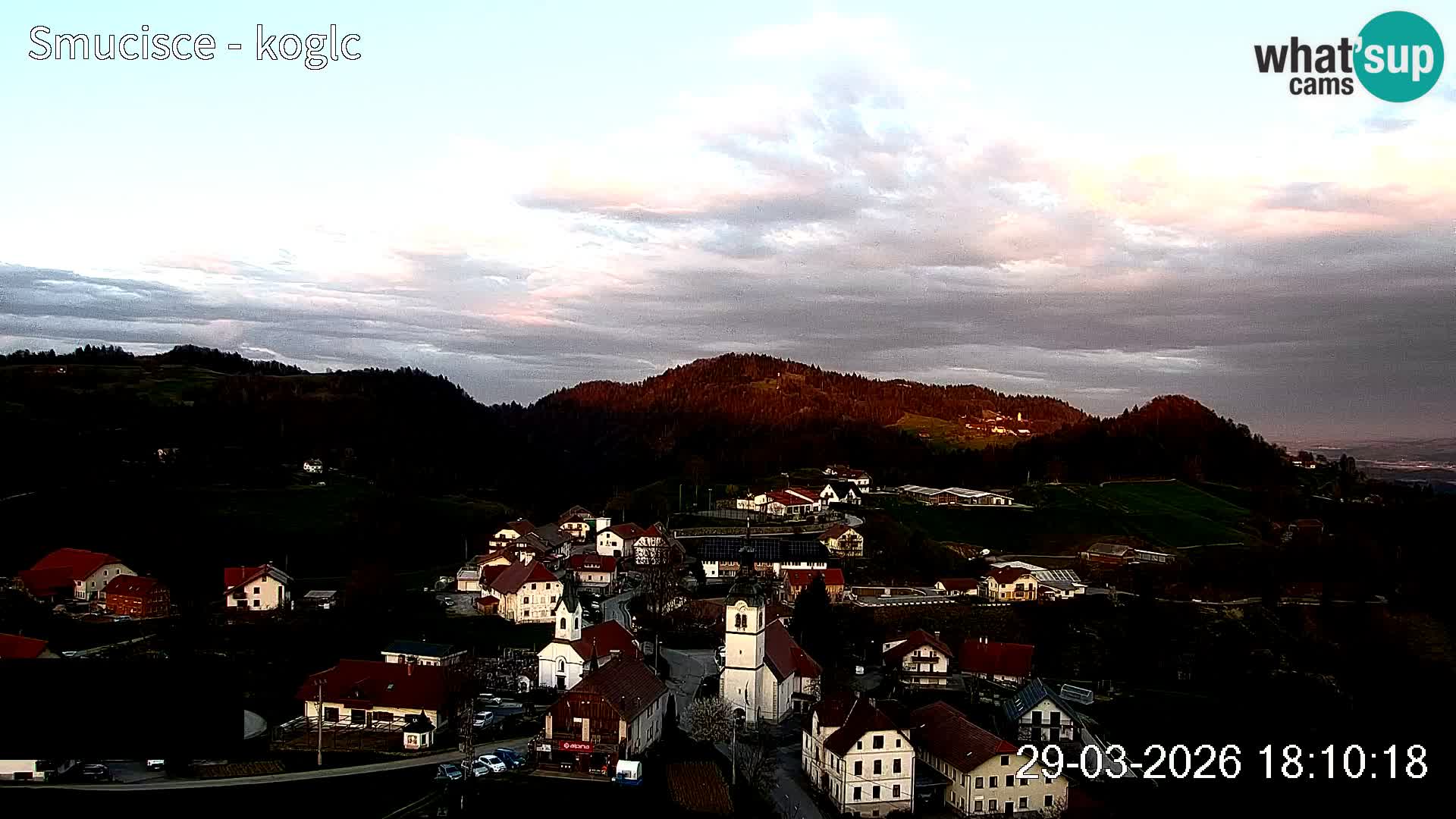 Skikamera Šentjošt – Liveblick auf den oberen Pistenbereich