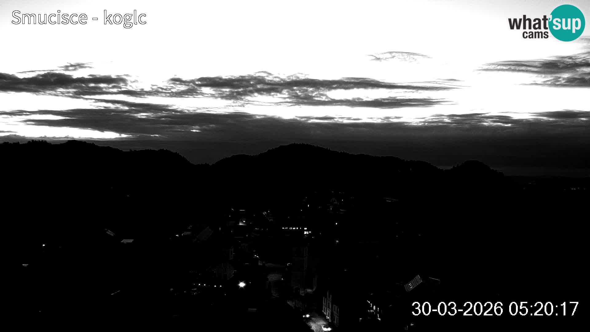 Webcam Šentjošt sci – Vista live sulla parte alta della pista