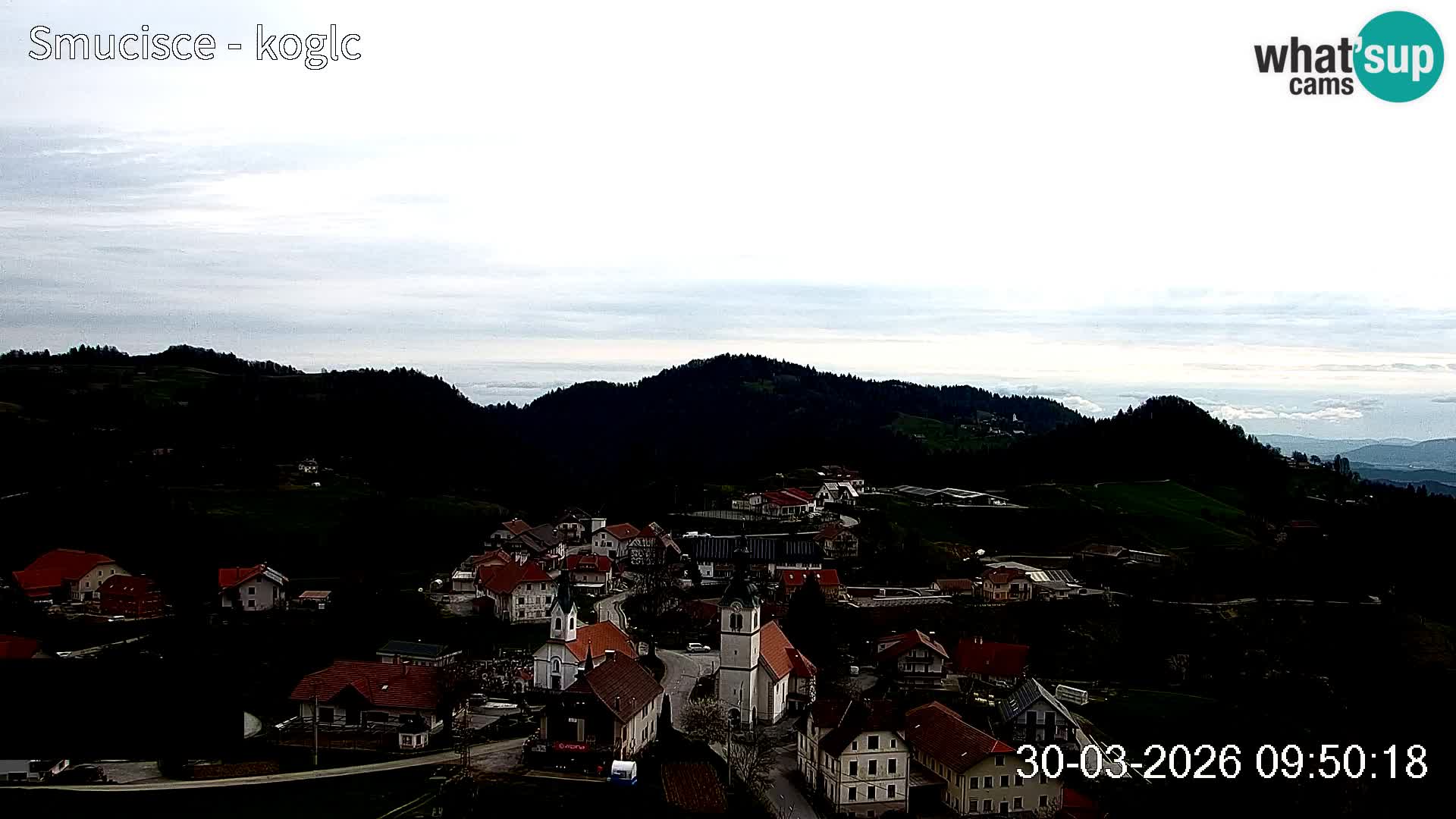 Skikamera Šentjošt – Liveblick auf den oberen Pistenbereich