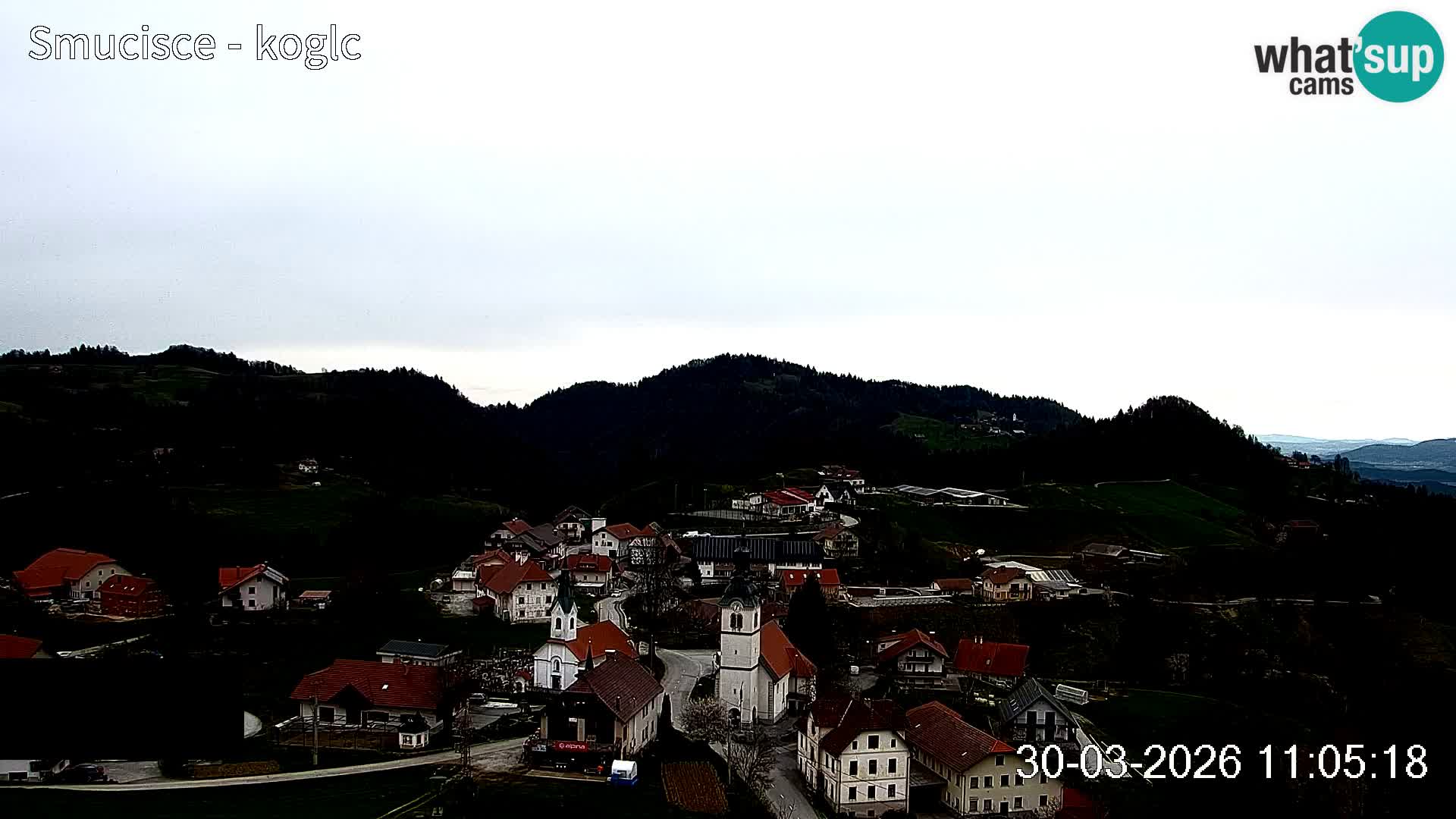 Web kamera Šentjošt skijalište – Pogled uživo na gornji dio staze