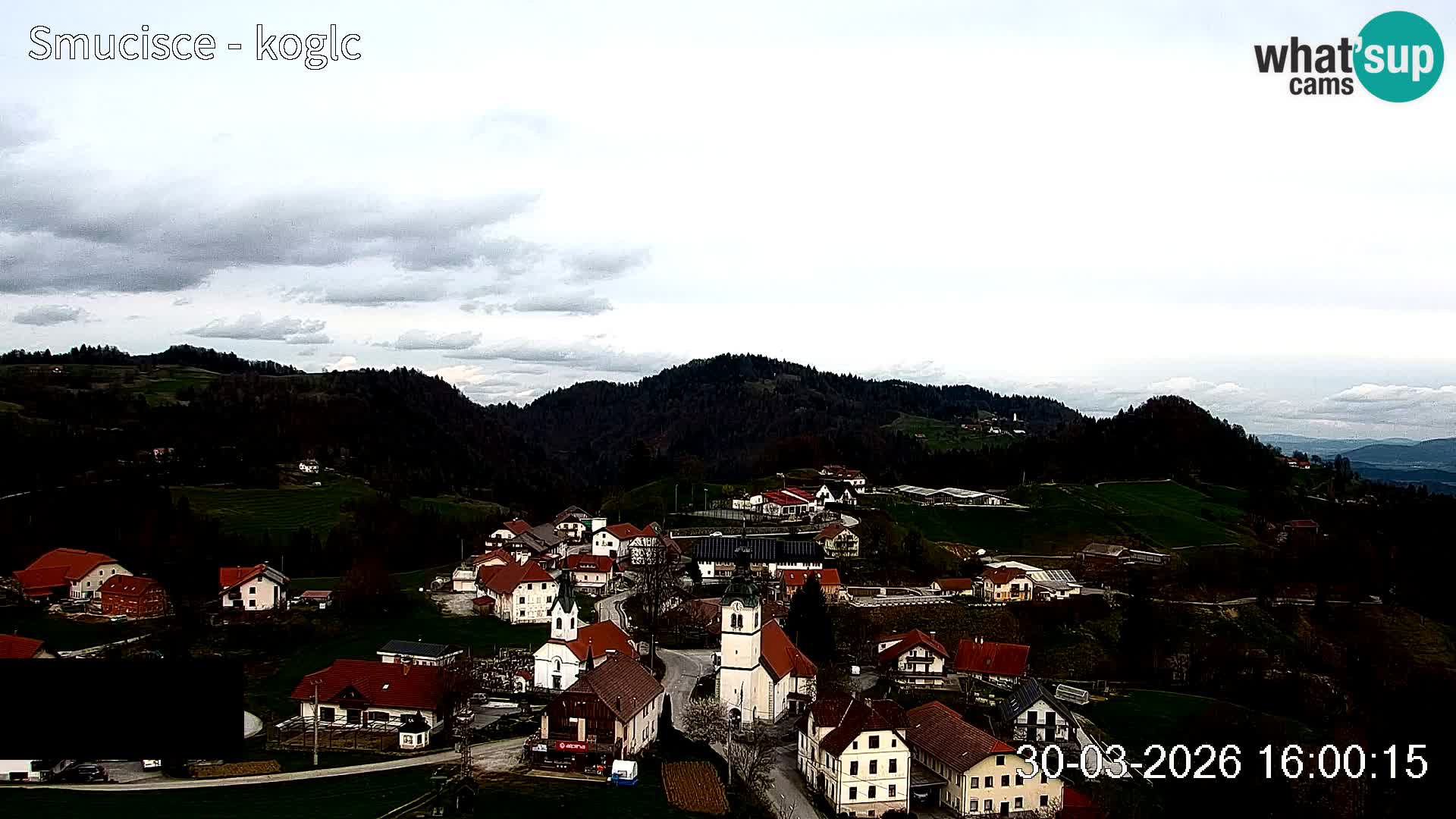 Webcam estación de esquí Šentjošt – Vista en vivo de la pista superior