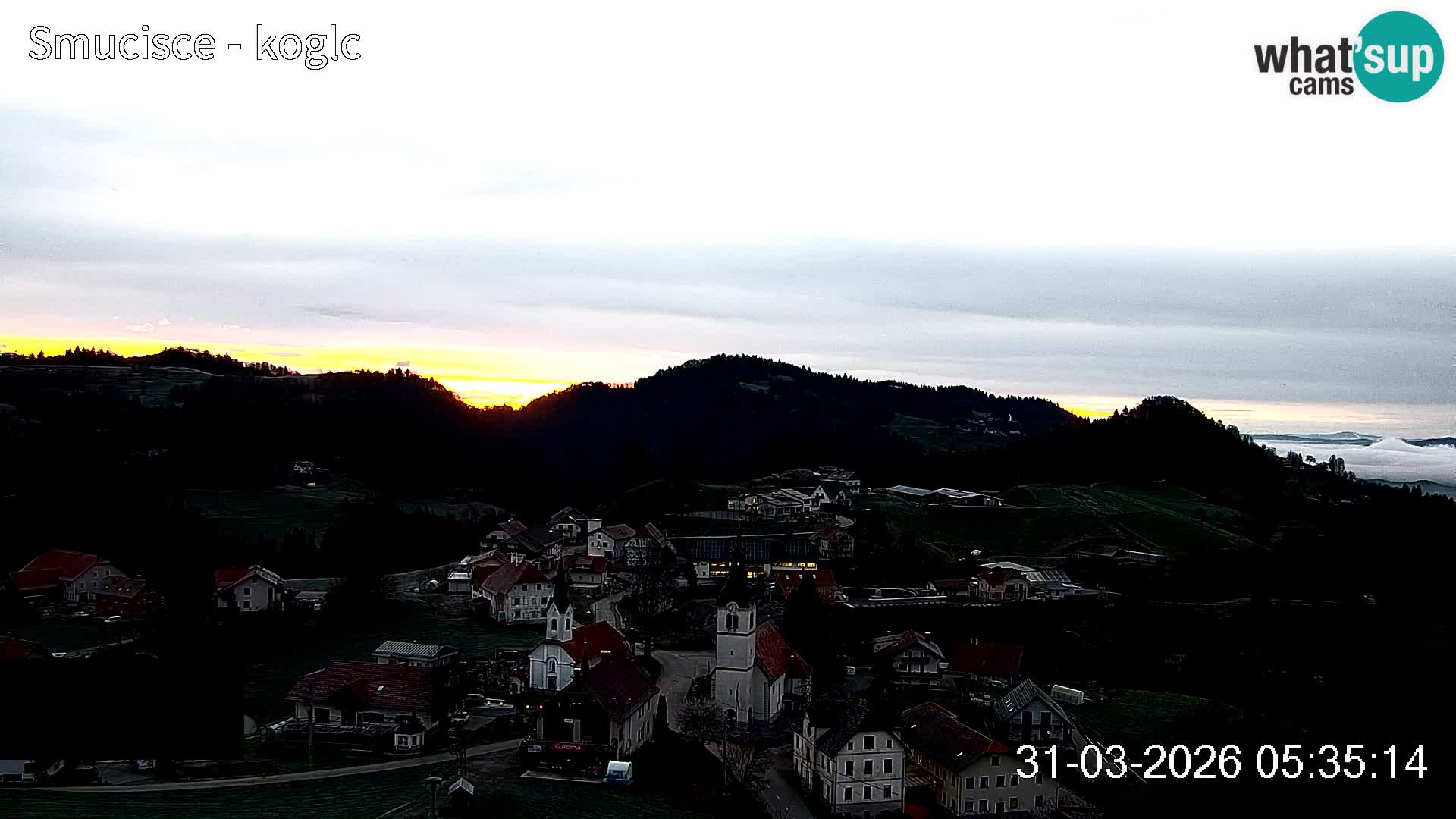 Webcam station de ski Šentjošt – Vue en direct des pistes supérieures