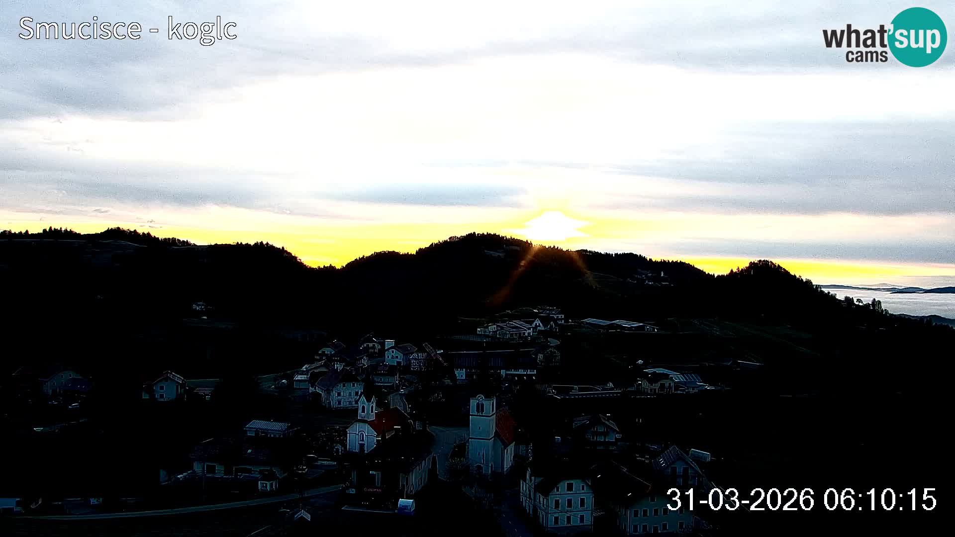 Webcam station de ski Šentjošt – Vue en direct des pistes supérieures