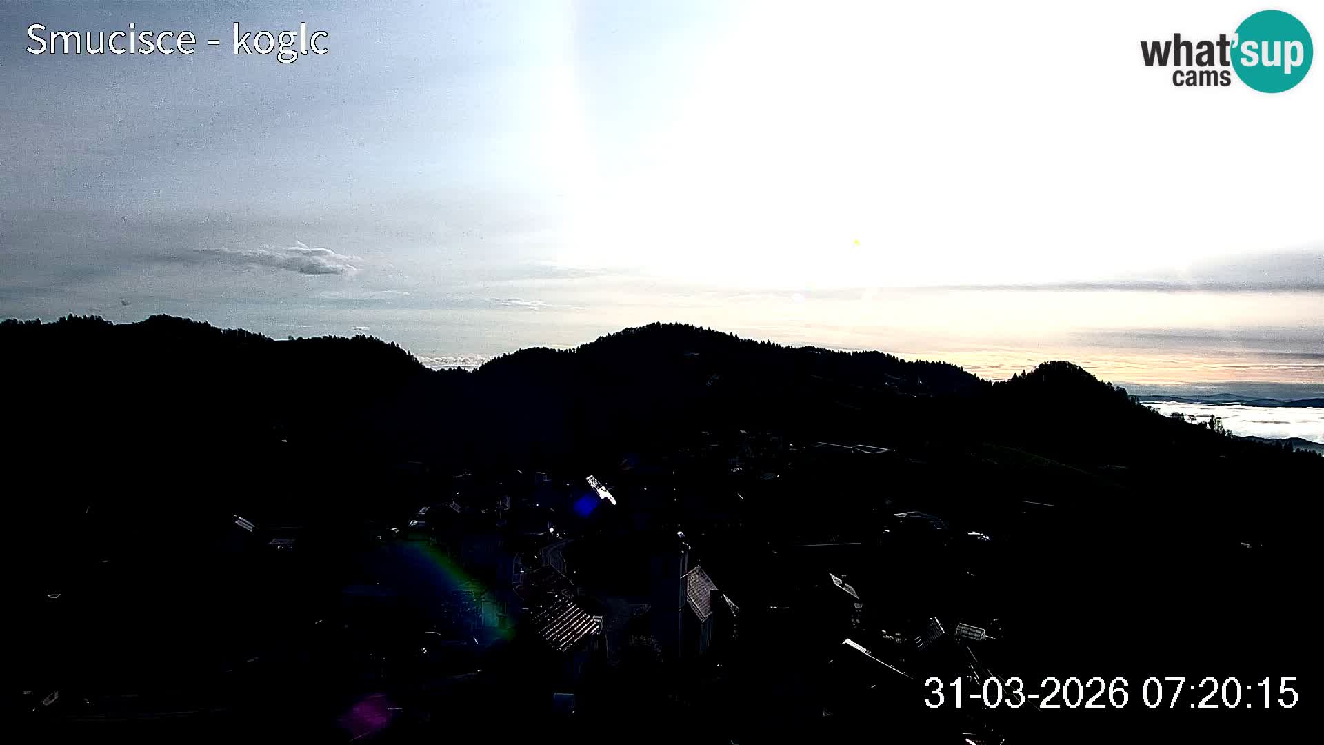 Webcam station de ski Šentjošt – Vue en direct des pistes supérieures