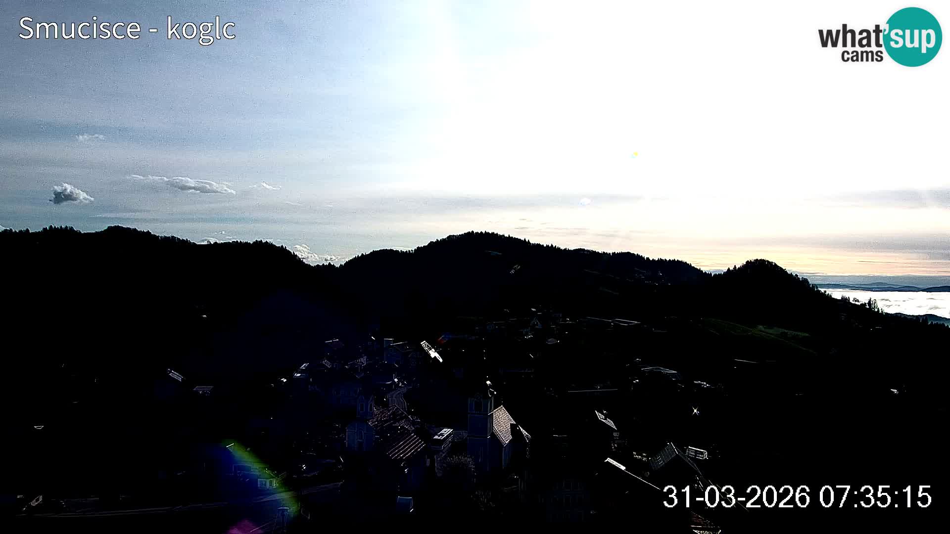 Webcam station de ski Šentjošt – Vue en direct des pistes supérieures