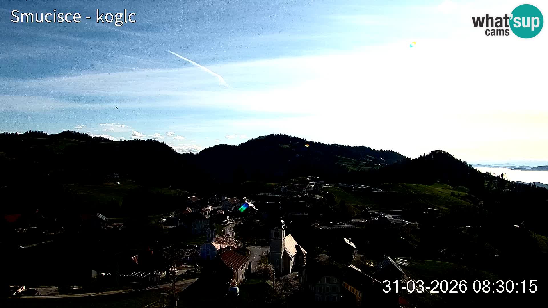 Webcam estación de esquí Šentjošt – Vista en vivo de la pista superior