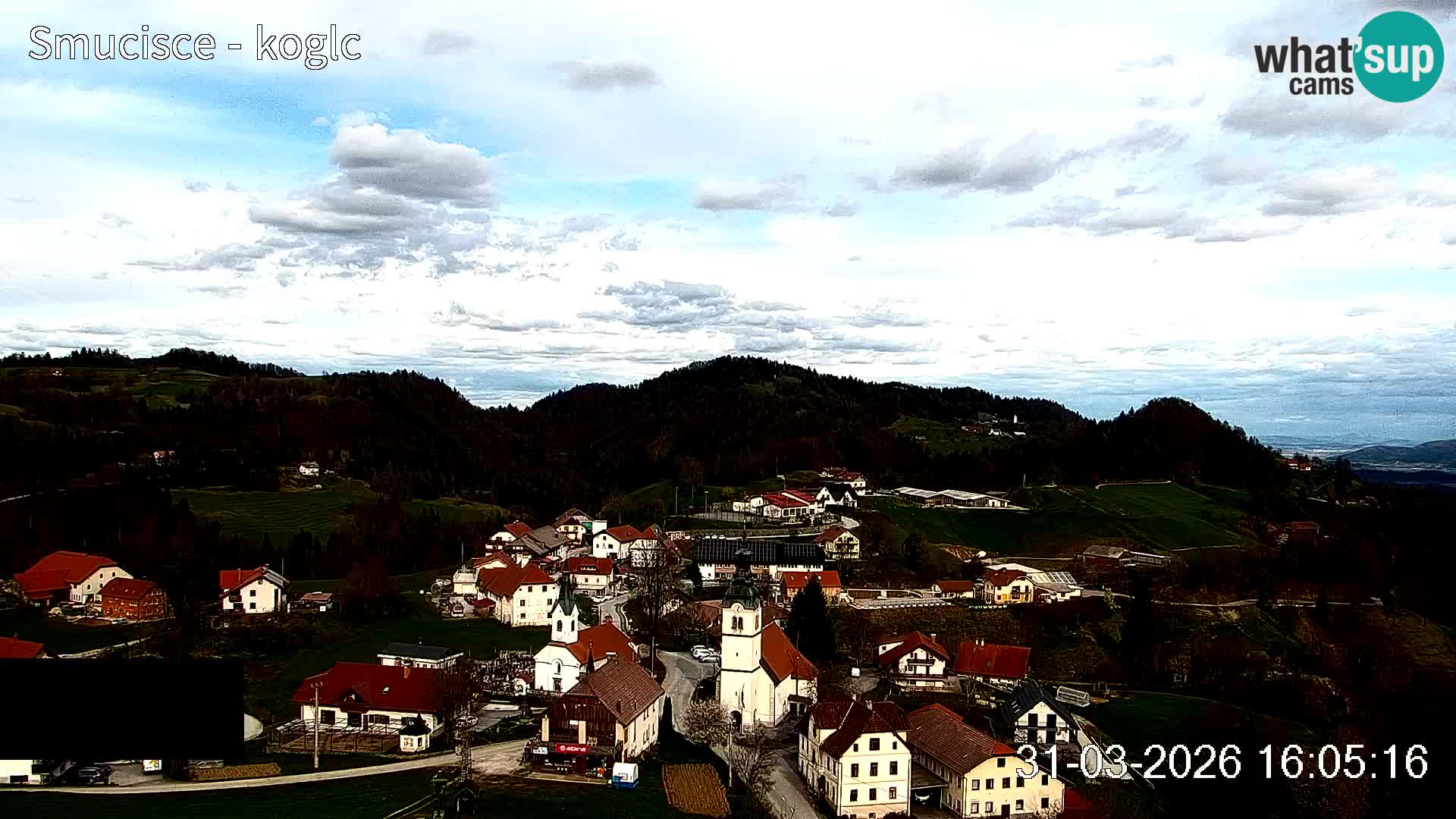 Webcam station de ski Šentjošt – Vue en direct des pistes supérieures